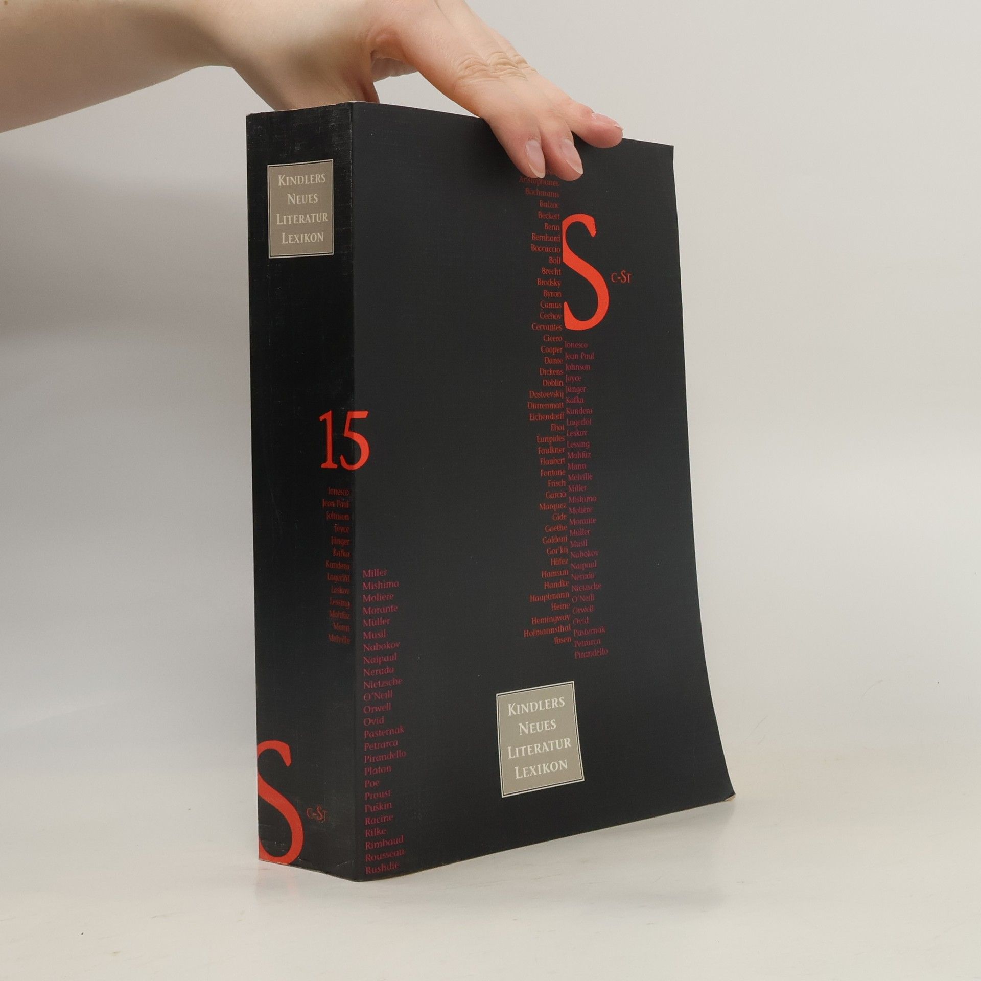 Jens-Walter Lüpkes Kindlers neues Literatur Lexikon : Studienausgabe SC-ST Band 15