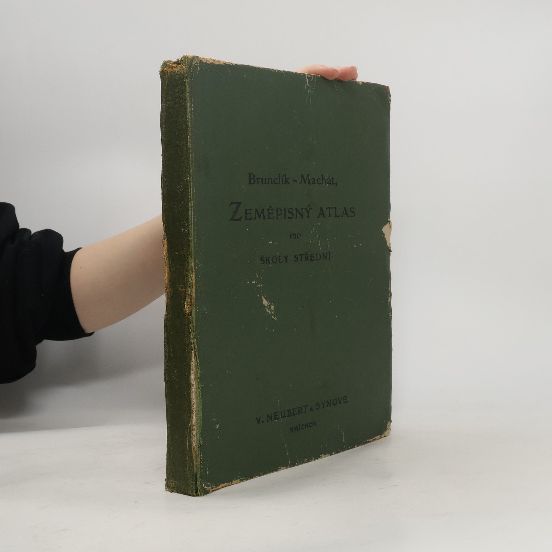 František Machát Zeměpisný atlas pro školy střední, ústavy učitelské a školy odborné