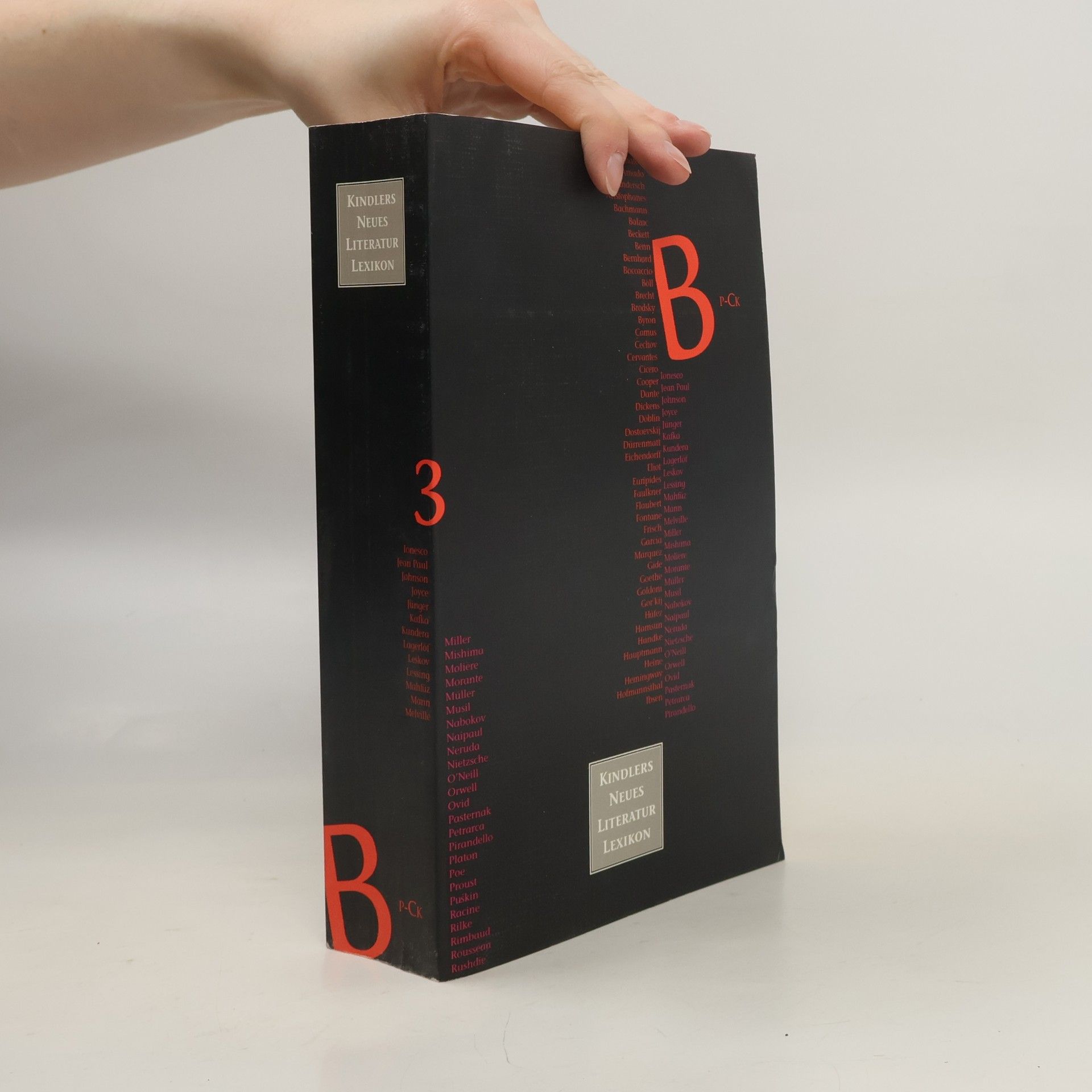 Walter Jens Kindlers neues Literatur Lexikon: Studienausgabe Bp-CK Band 3