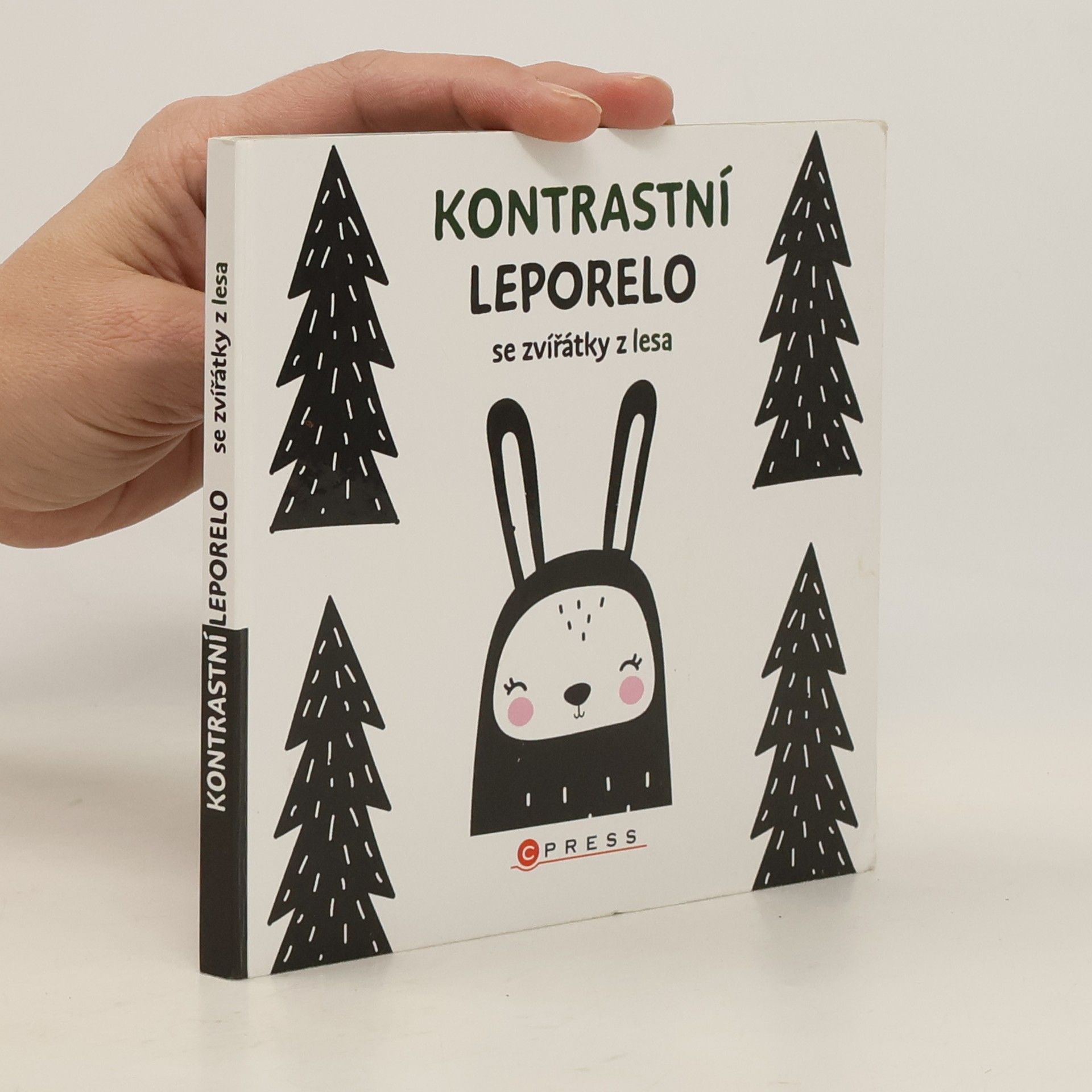 Collectif d'auteurs Kontrastní leporelo se zvířátky z lesa