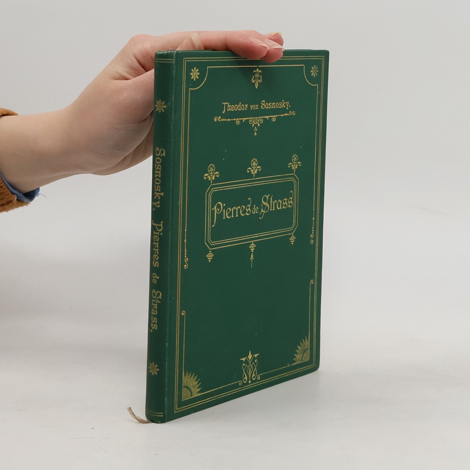Theodor Von Sosnosky Pierres de Strass