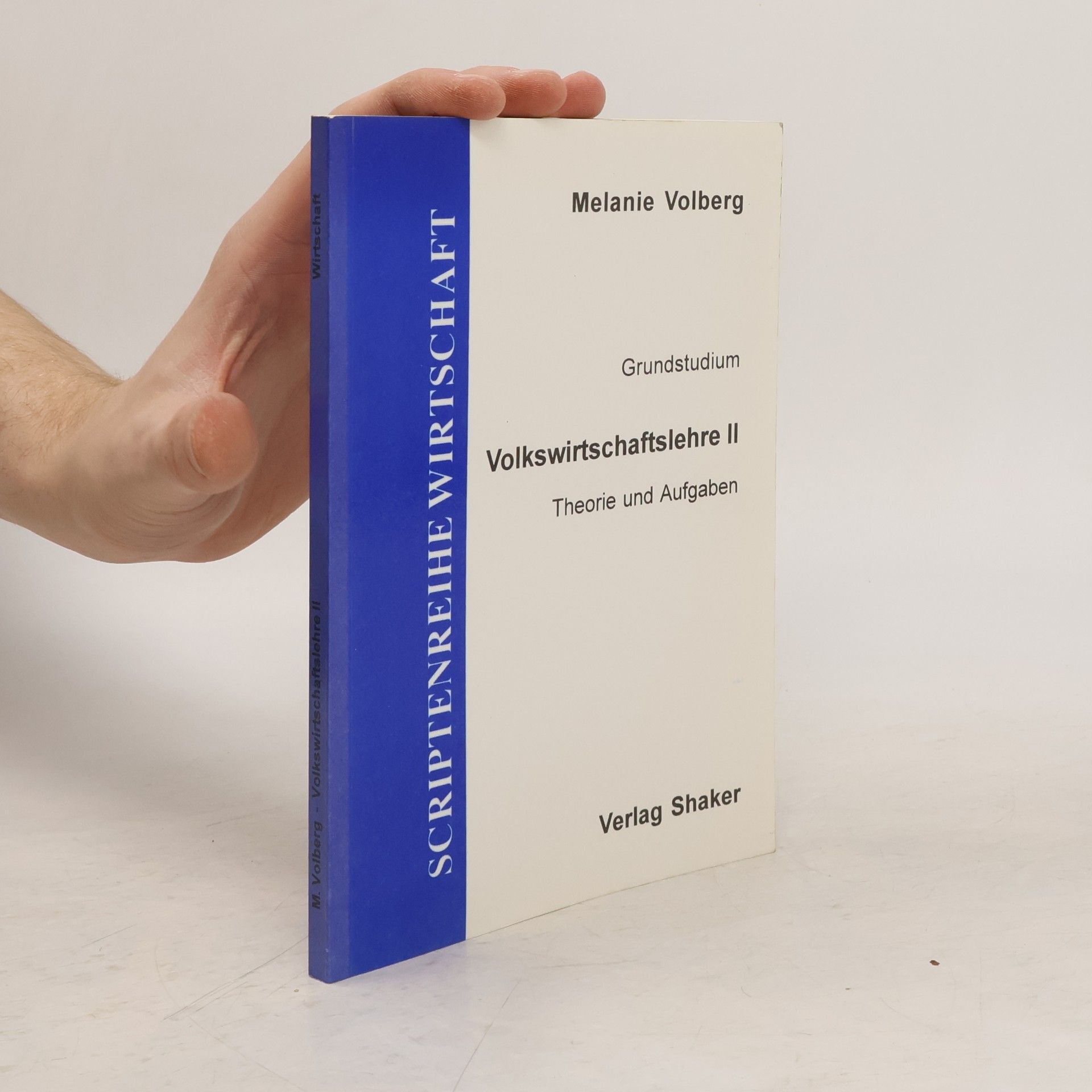 Melanie Volberg Volkswirtschaftslehre