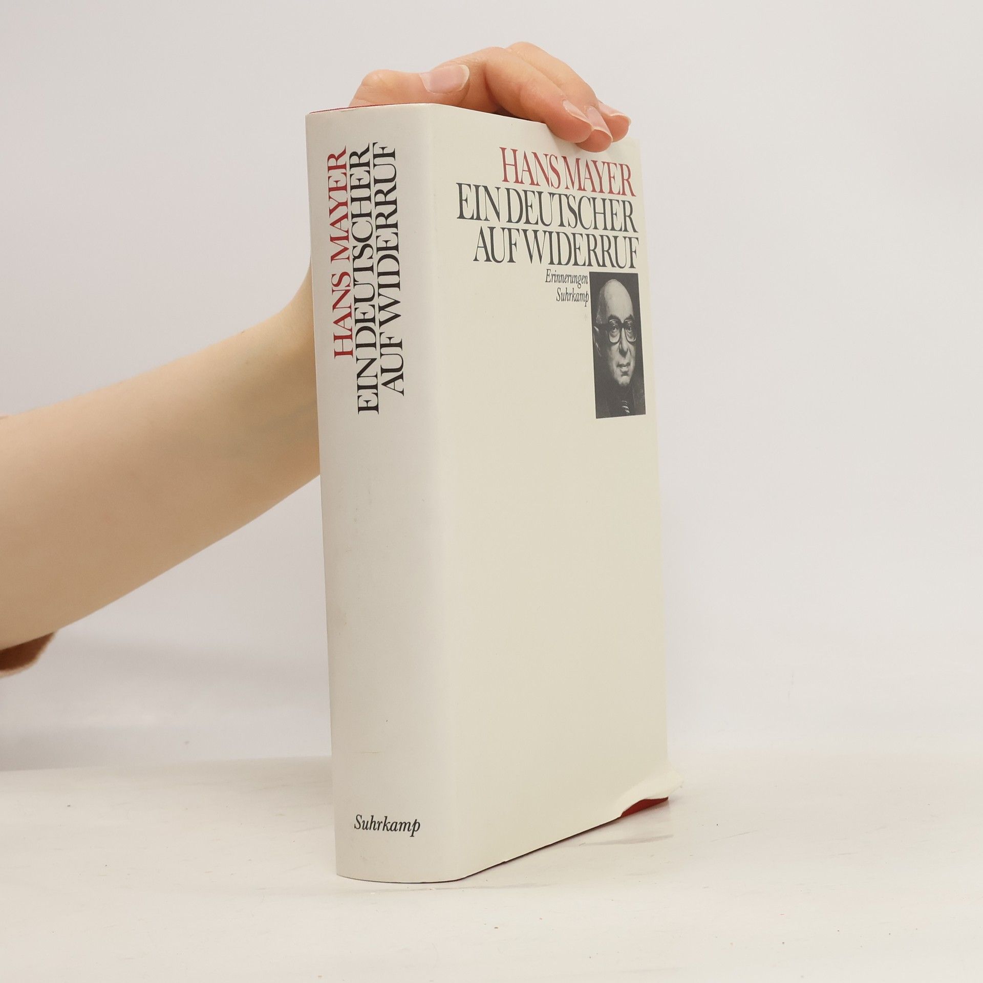 Hans Mayer Ein Deutscher auf Widerruf