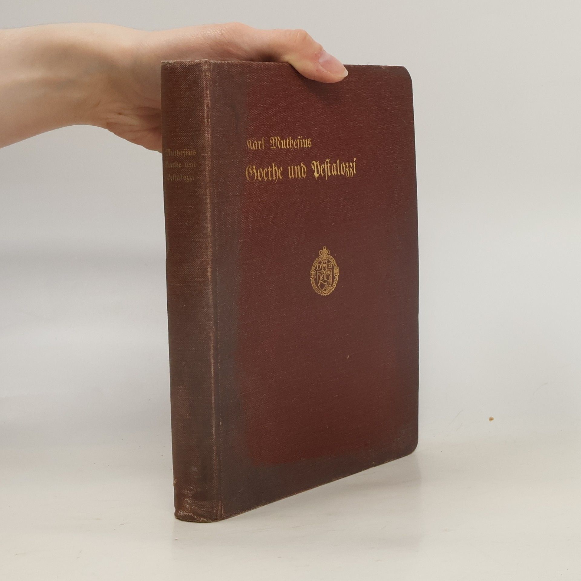 Karl Muthesius Goethe und Pestalozzi