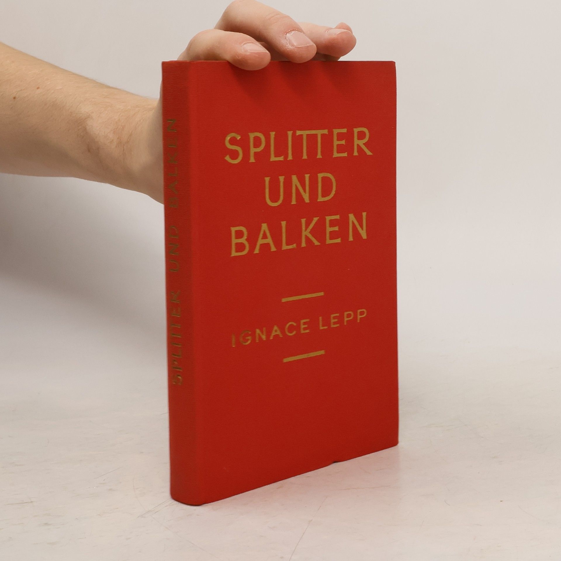 Ignace Lepp Splitter und Balken