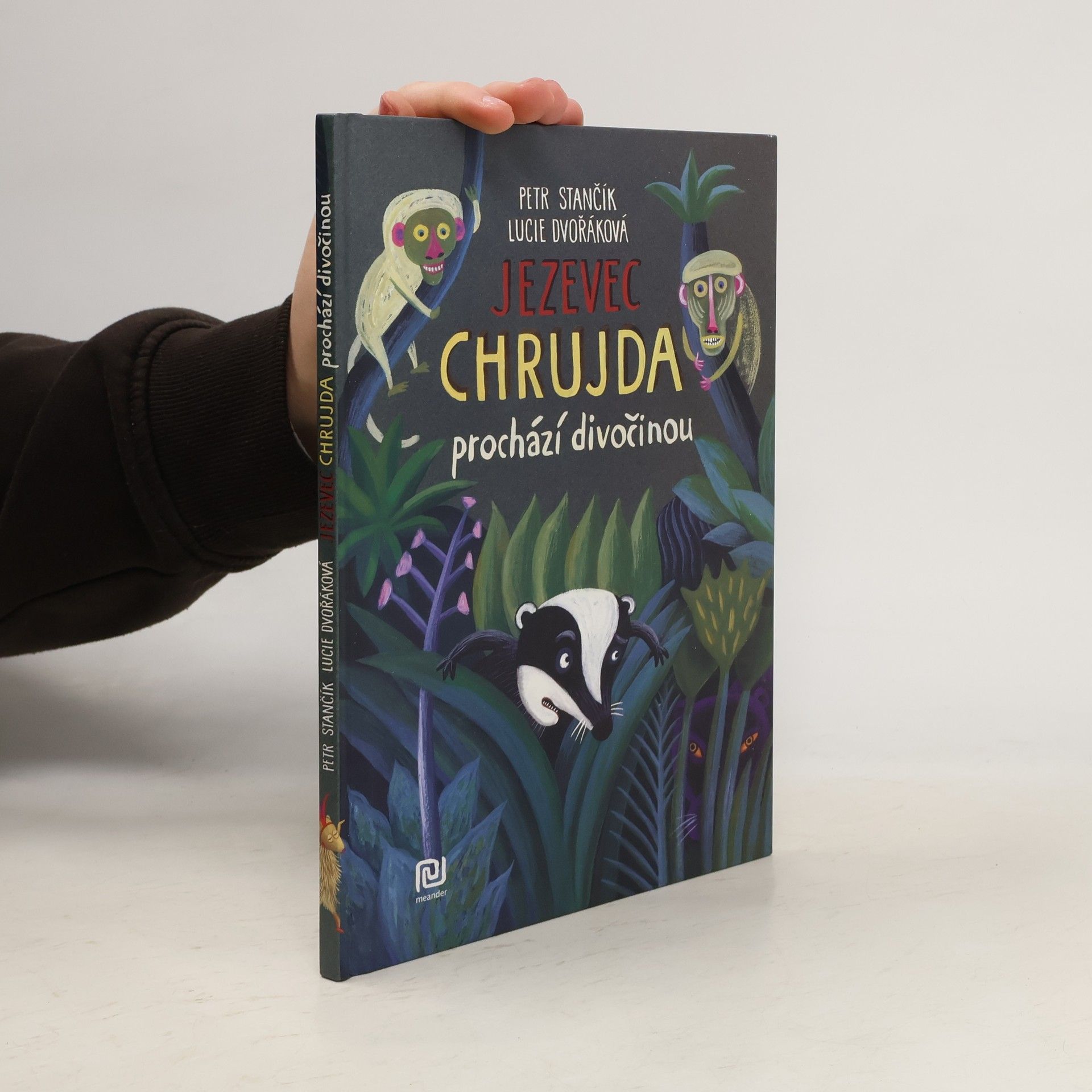 Petr Stančík Jezevec Chrujda prochází divočinou