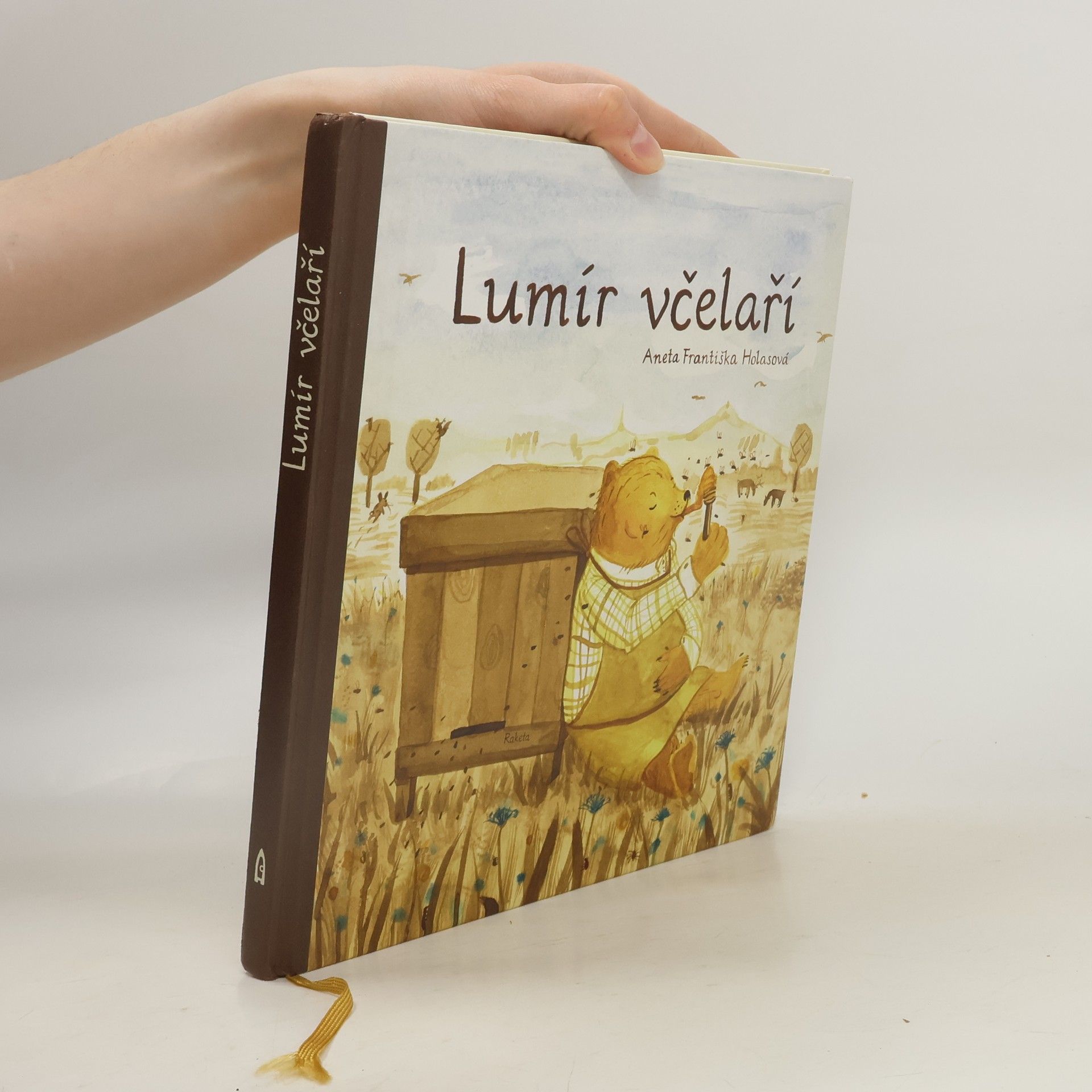 Aneta Františka‏ Holasová‏ Lumír včelaří, aneb, Medový slabikář