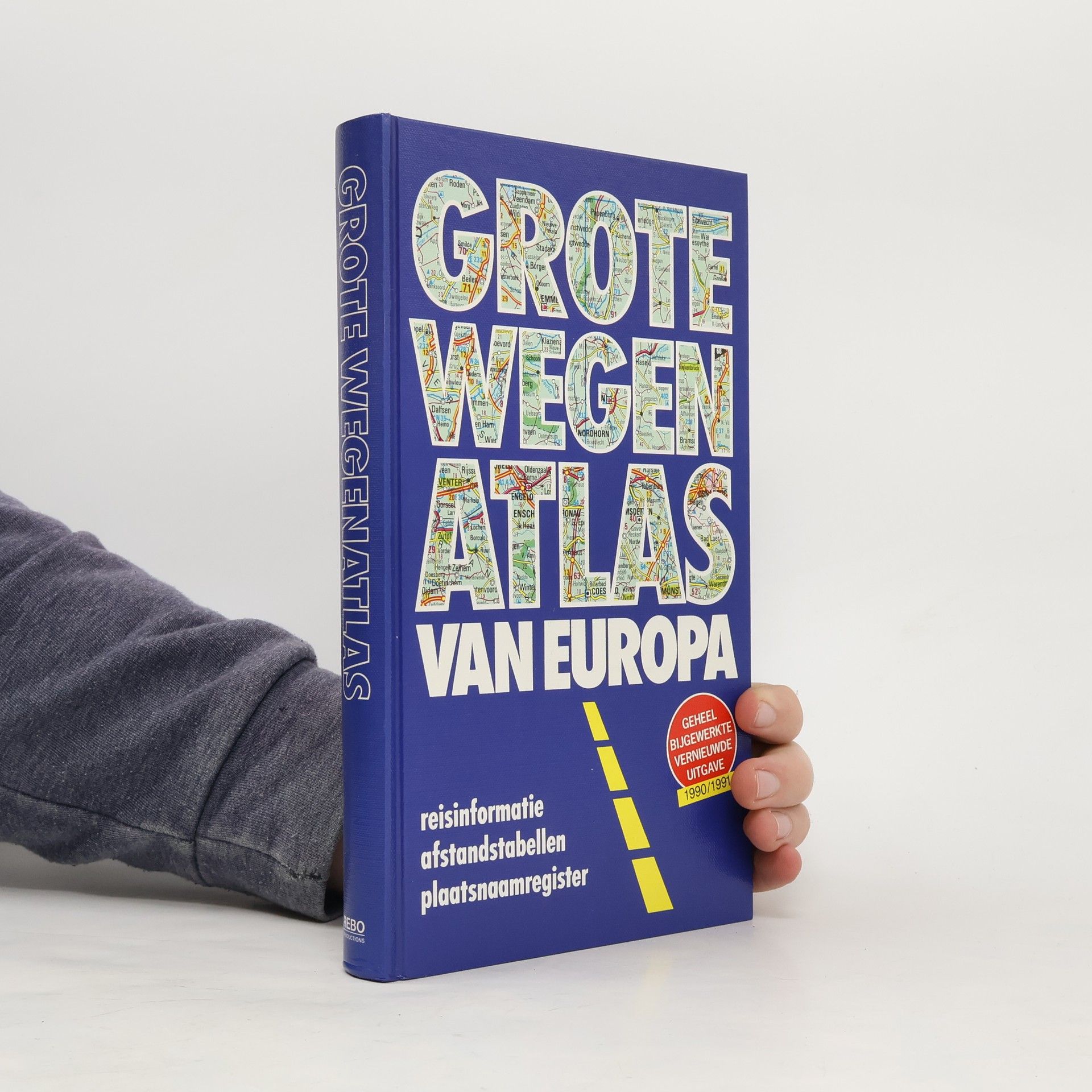 Jacques Hermus Grote wegenatlas van Europa