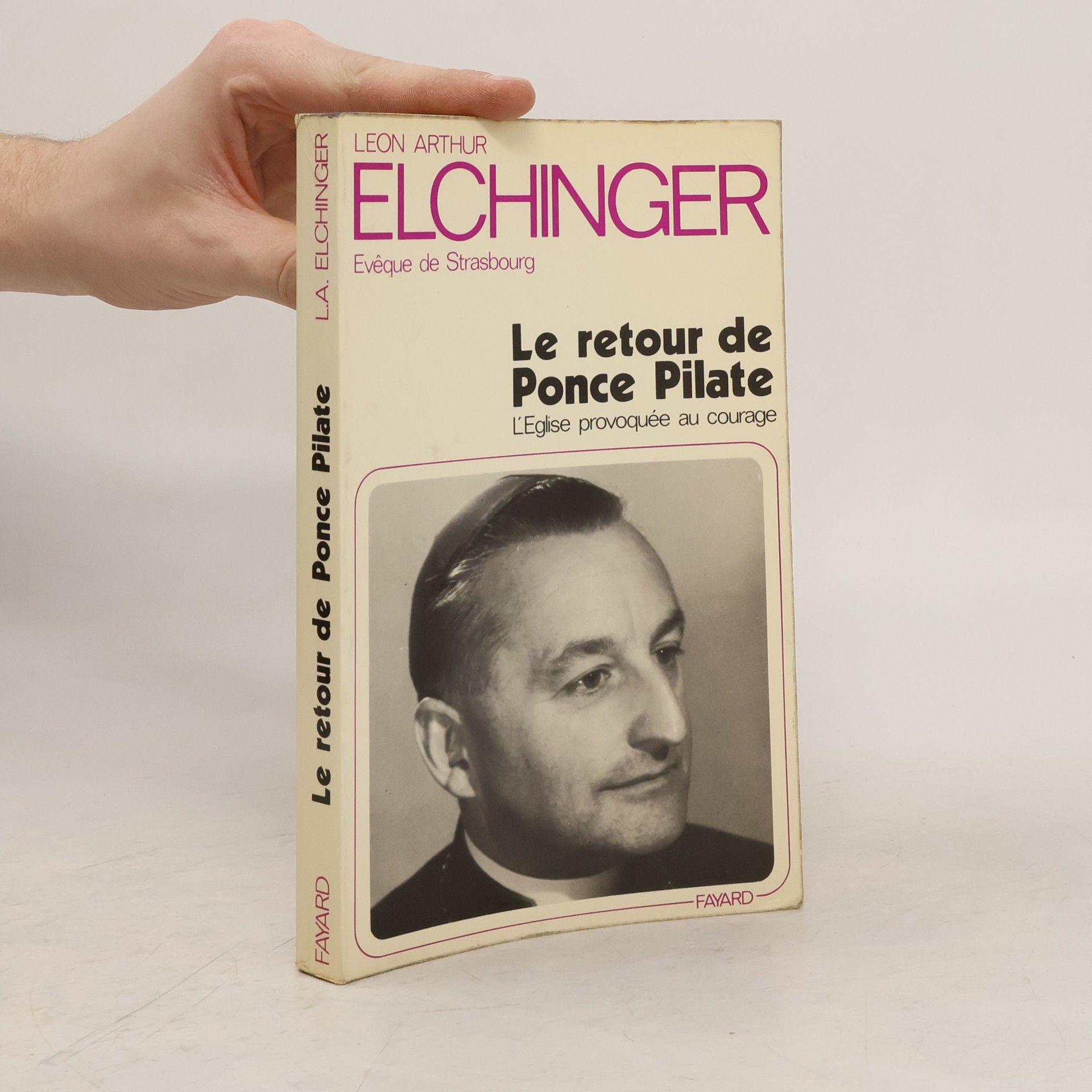 Léon-Arthur Elchinger Le retour de Ponce Pilate