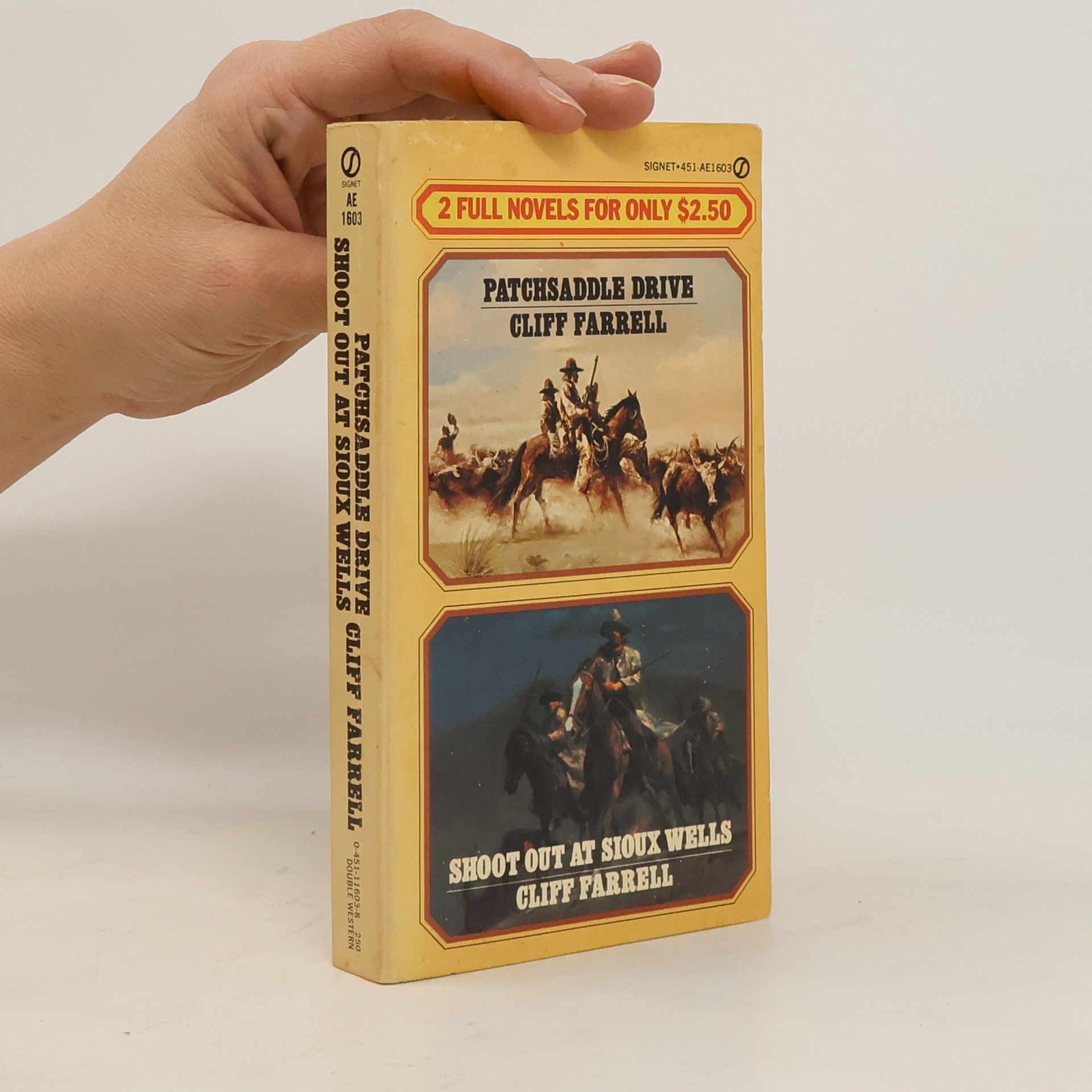 Cliff Farrell Patchsaddle Drive. Shoot out at Sioux Wells