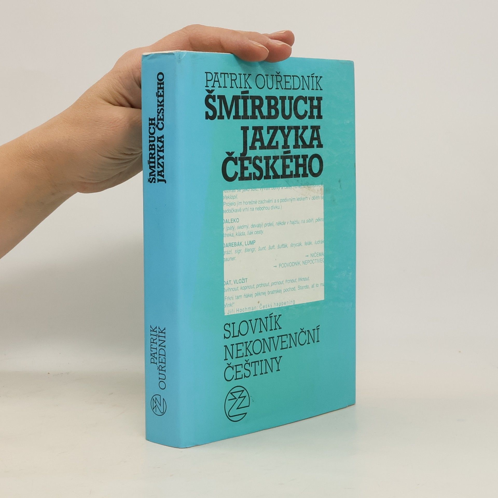 Patrik Ouředník Šmírbuch jazyka českého