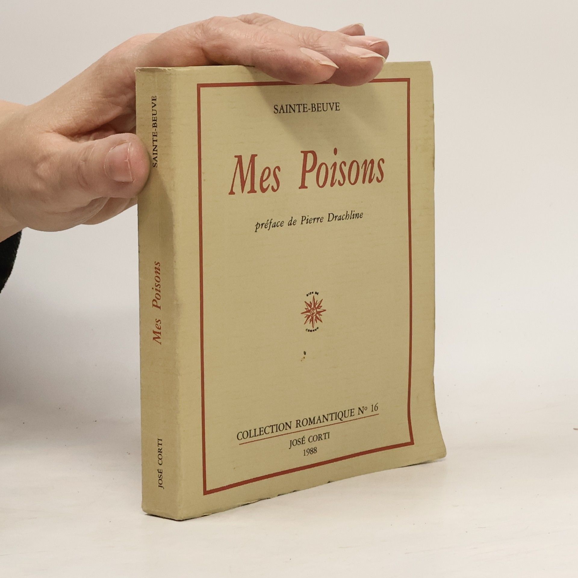 Charles-Augustin Sainte-Beuve Mes poisons