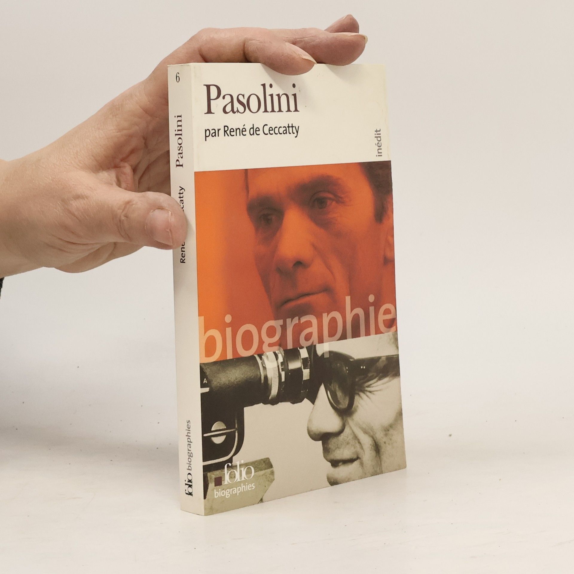 René de Ceccatty Folio Biographies - 6: Pier Paolo Pasolini (French Edition)