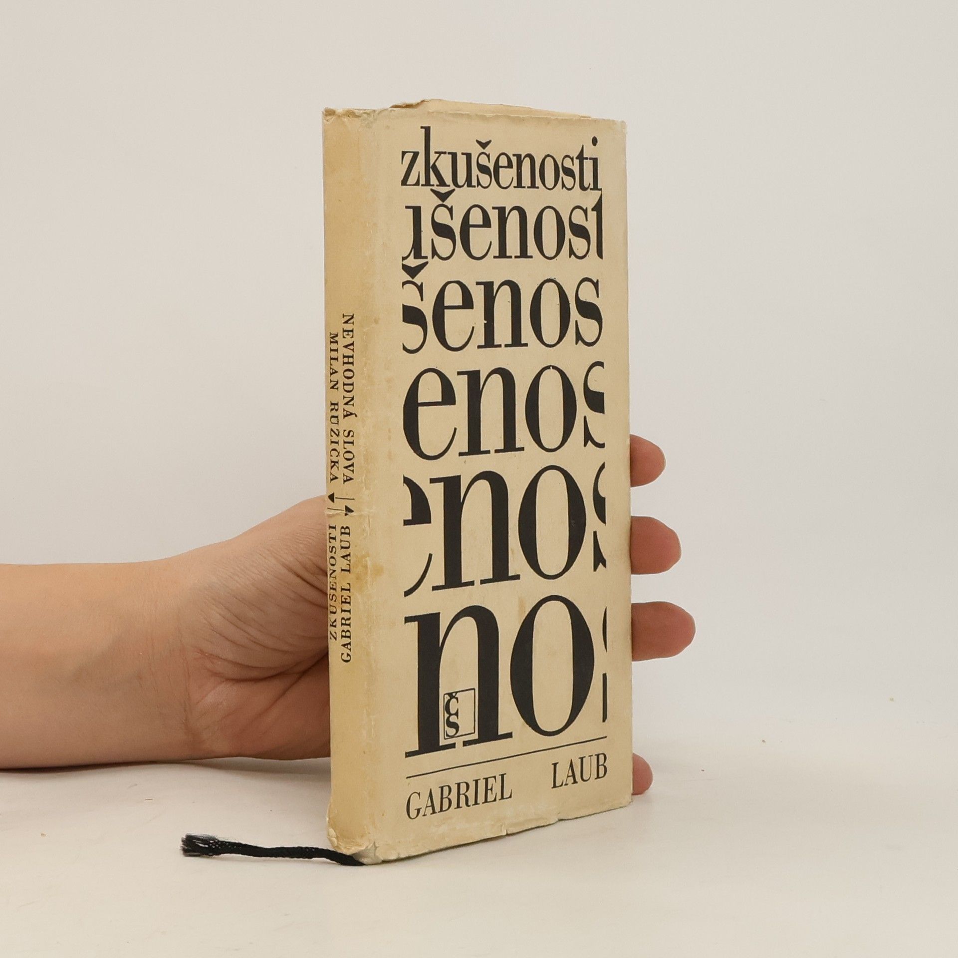 Gabriel Laub Zkušenosti; Nevhodná slova