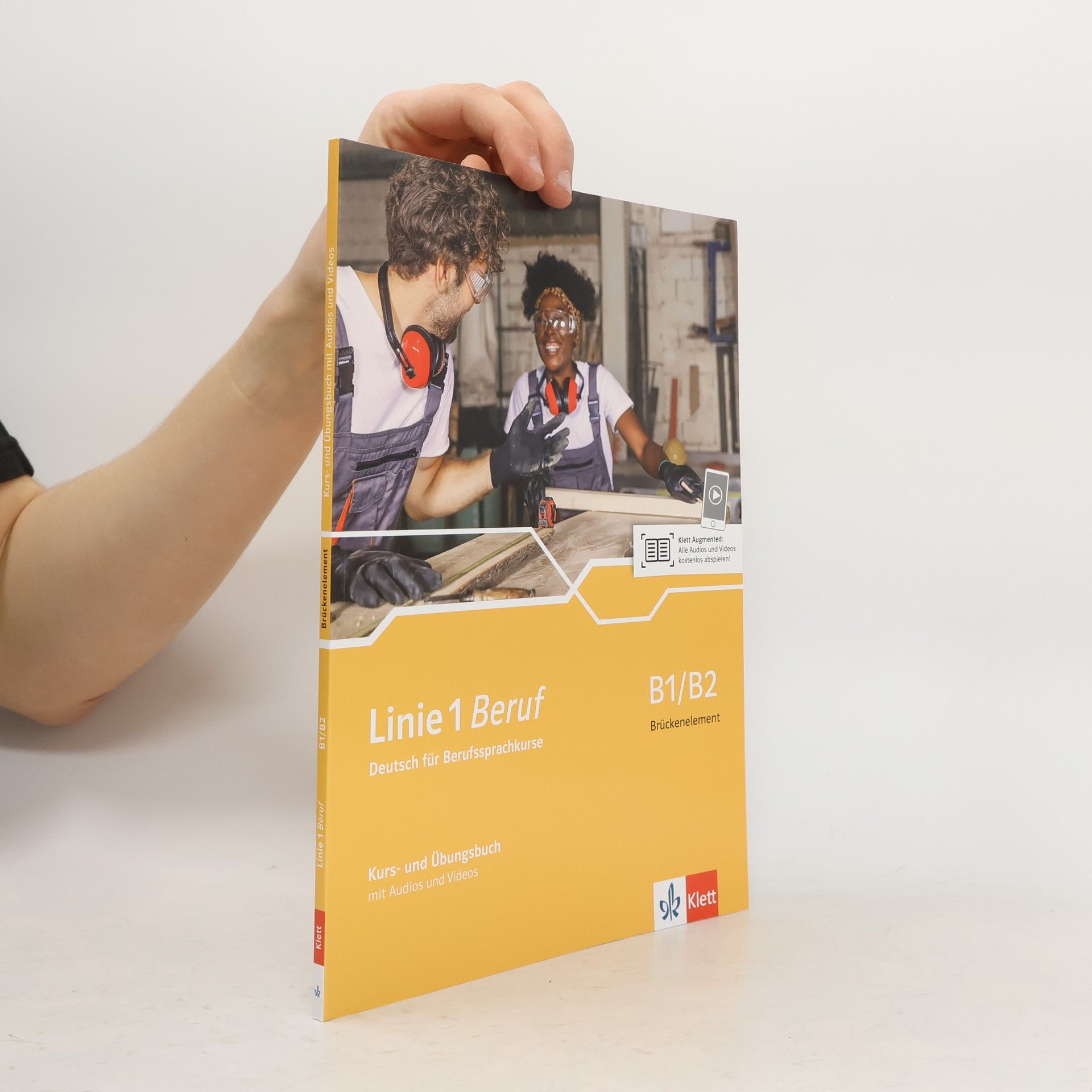 Ulrike Moritz Linie 1 Beruf B1/B2 Brückenkurs. Kurs- und Übungsbuch mit Audios und Videos