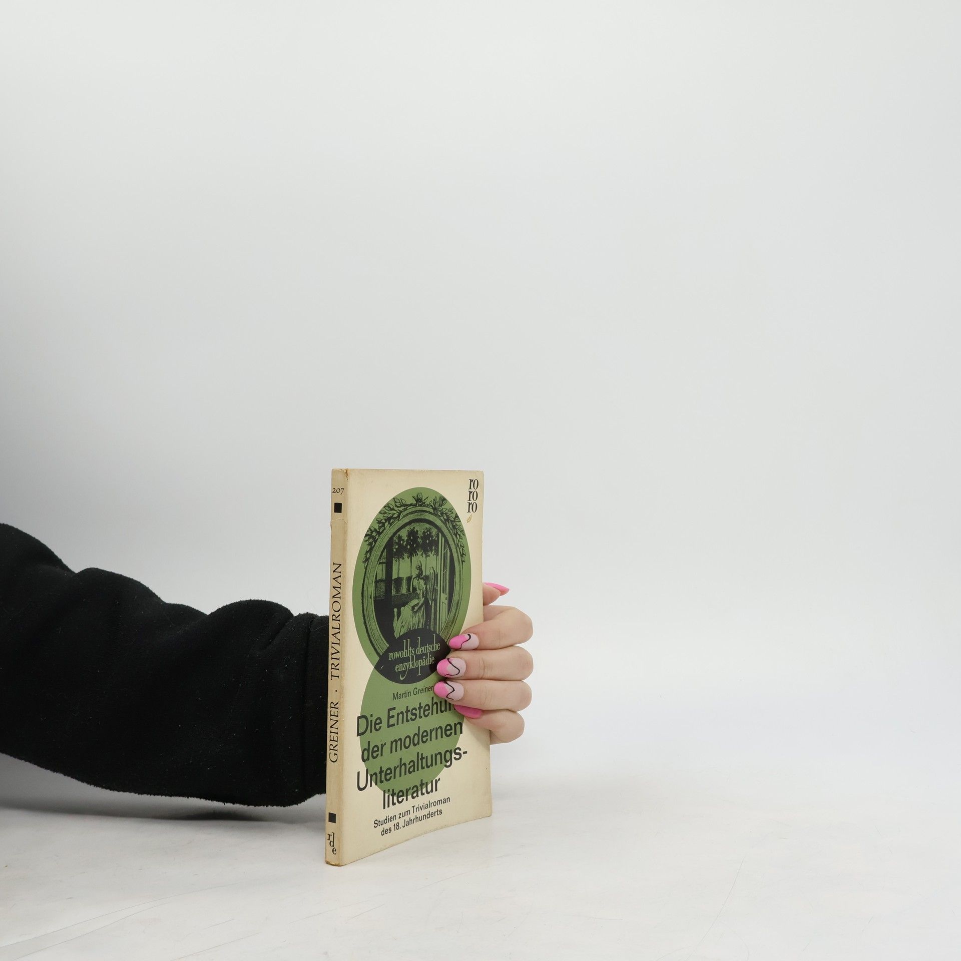 Martin Greiner Die Entstehung der modernen Unterhaltungsliteratur
