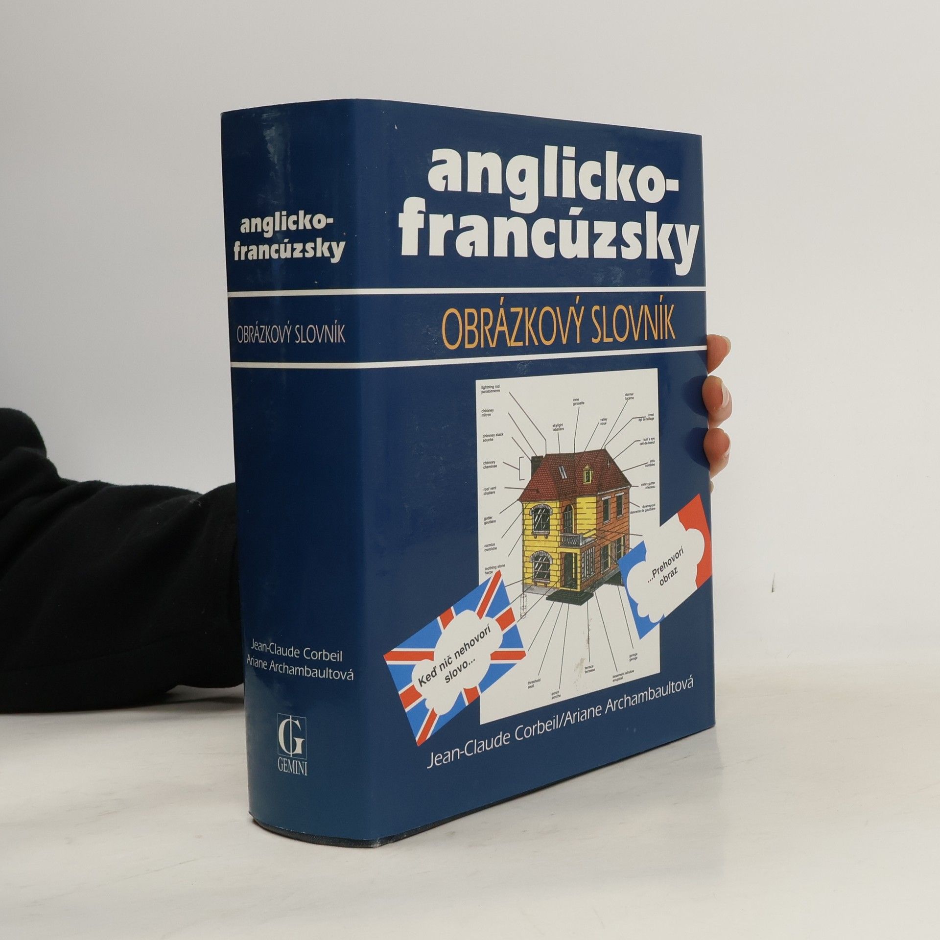 Jean-Claude Corbeil Anglicko-francouzský obrázkový slovník