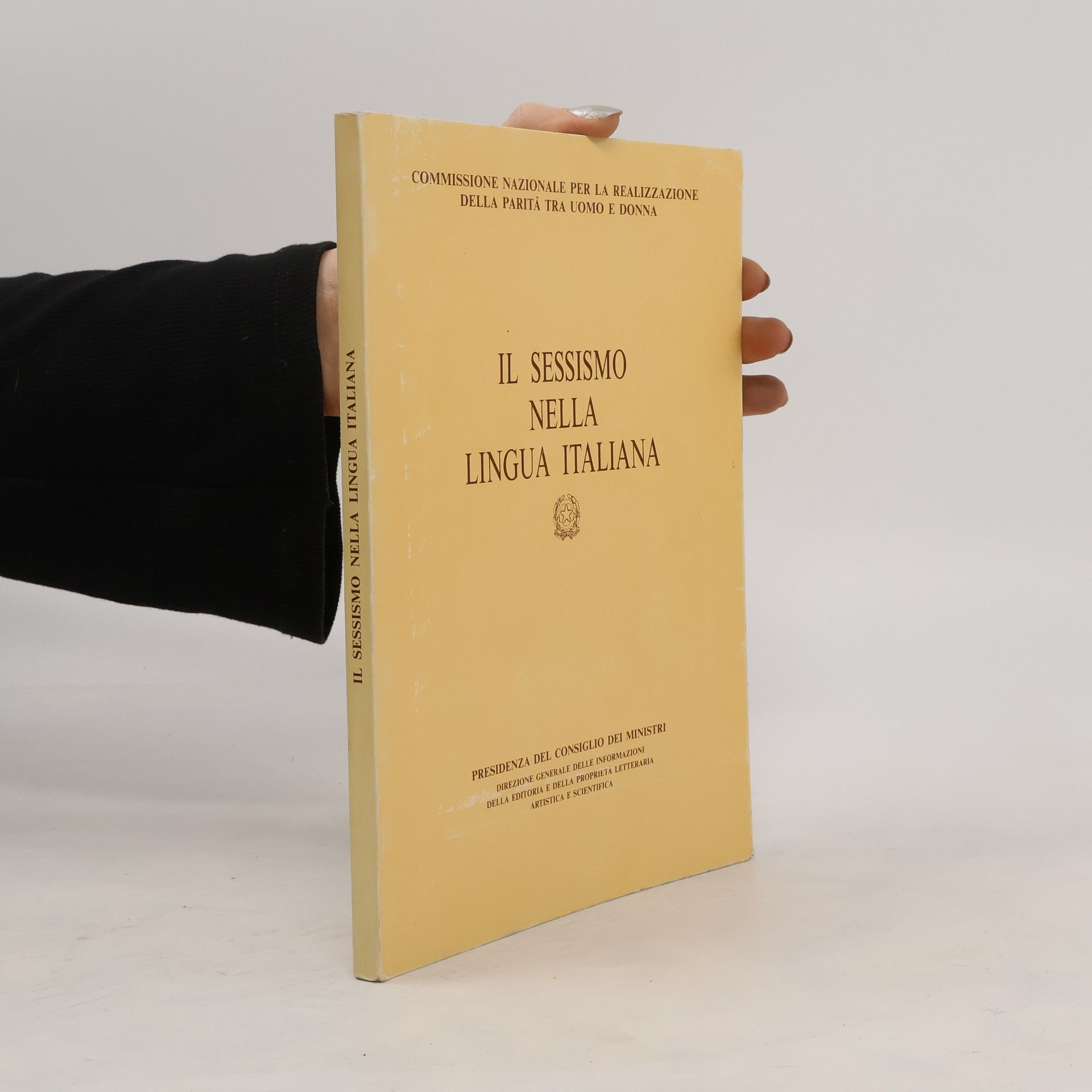 Alma Sabatini Il sessismo nella lingua italiana