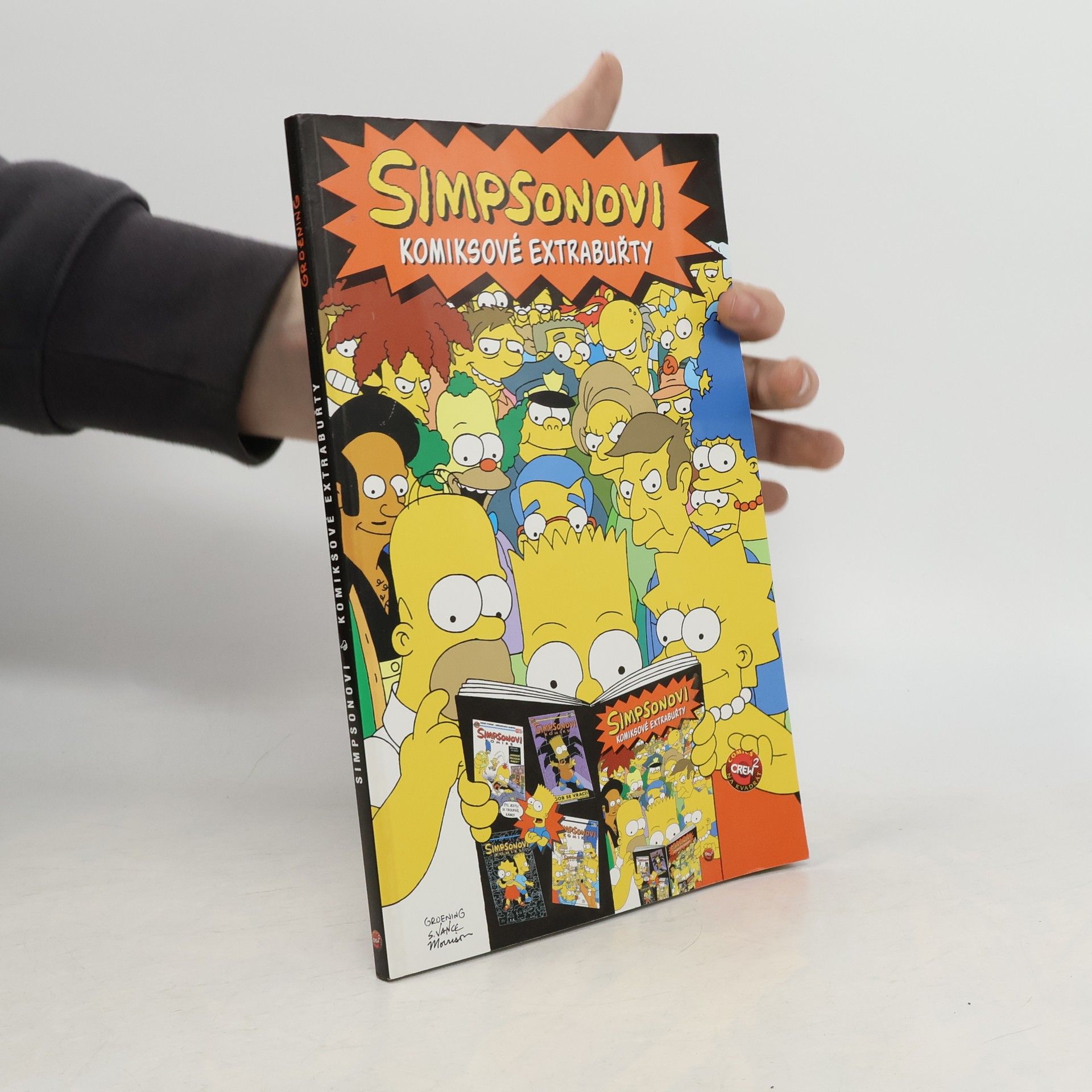 Steve Vance Simpsonovi: Komiksové extrabuřty