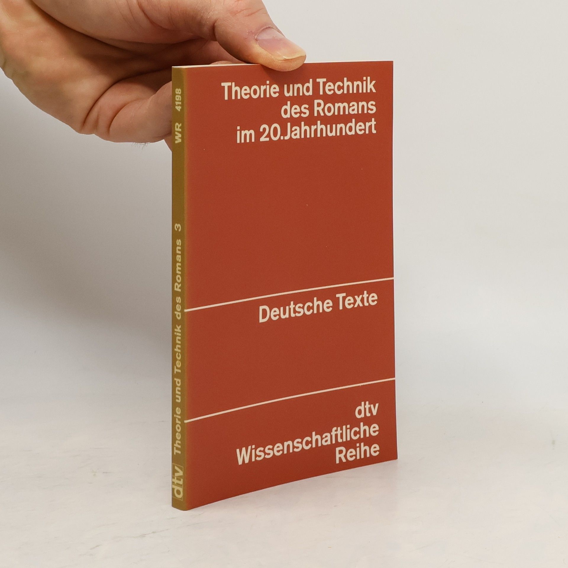 Hartmut Steinecke Theorie und Technik des Romans im 20. Jahrhundert.