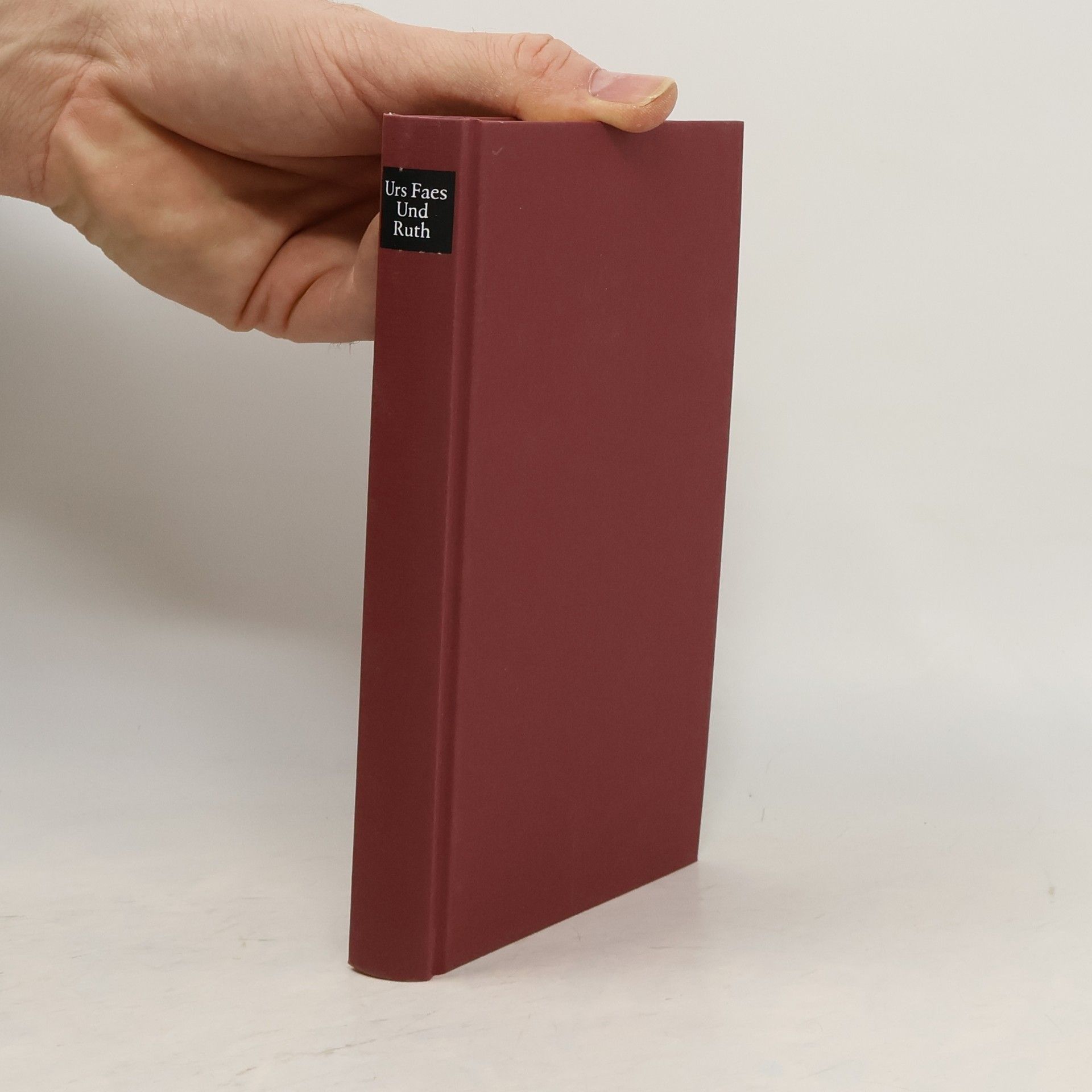 Urs Faes Und Ruth