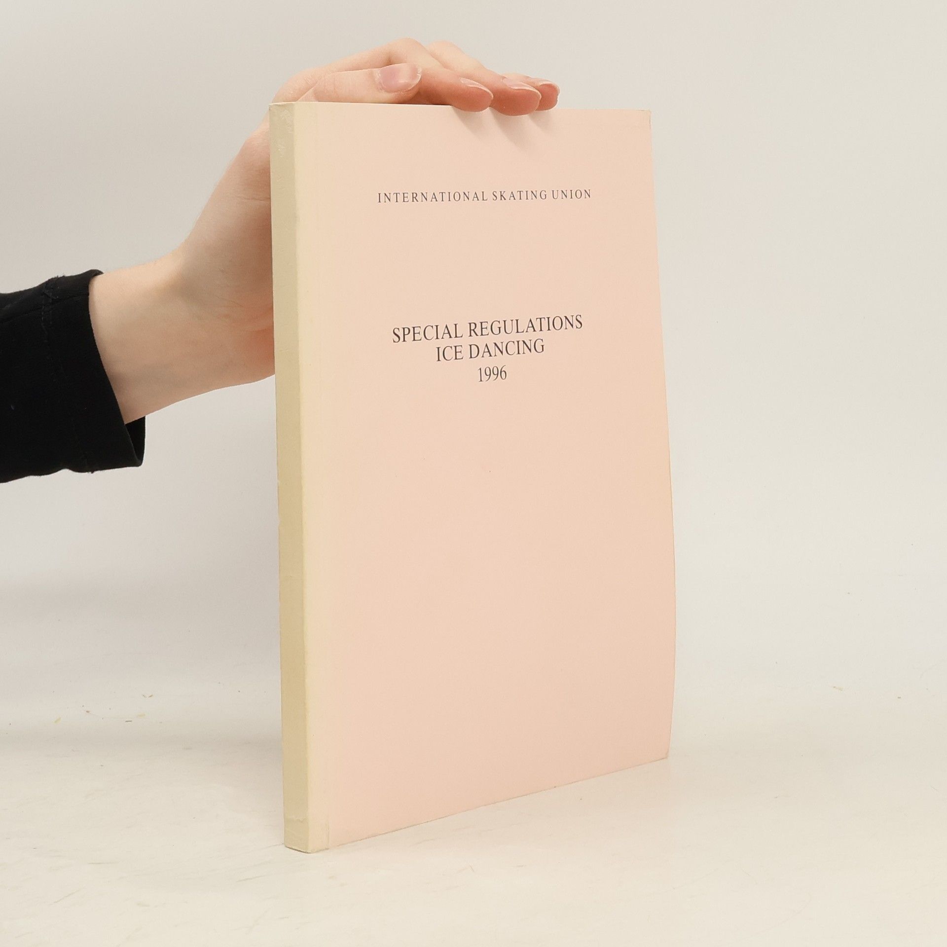 Collectif d'auteurs Special Regulations Ice Dancing 1996