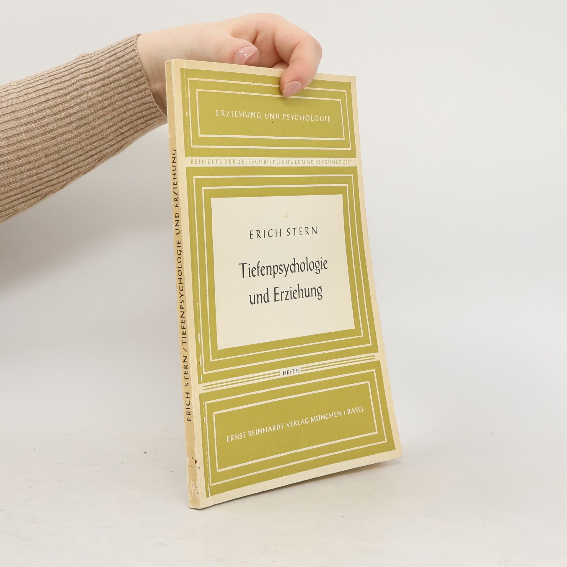 Erich Sternel Tiefenpsychologie und Erziehung