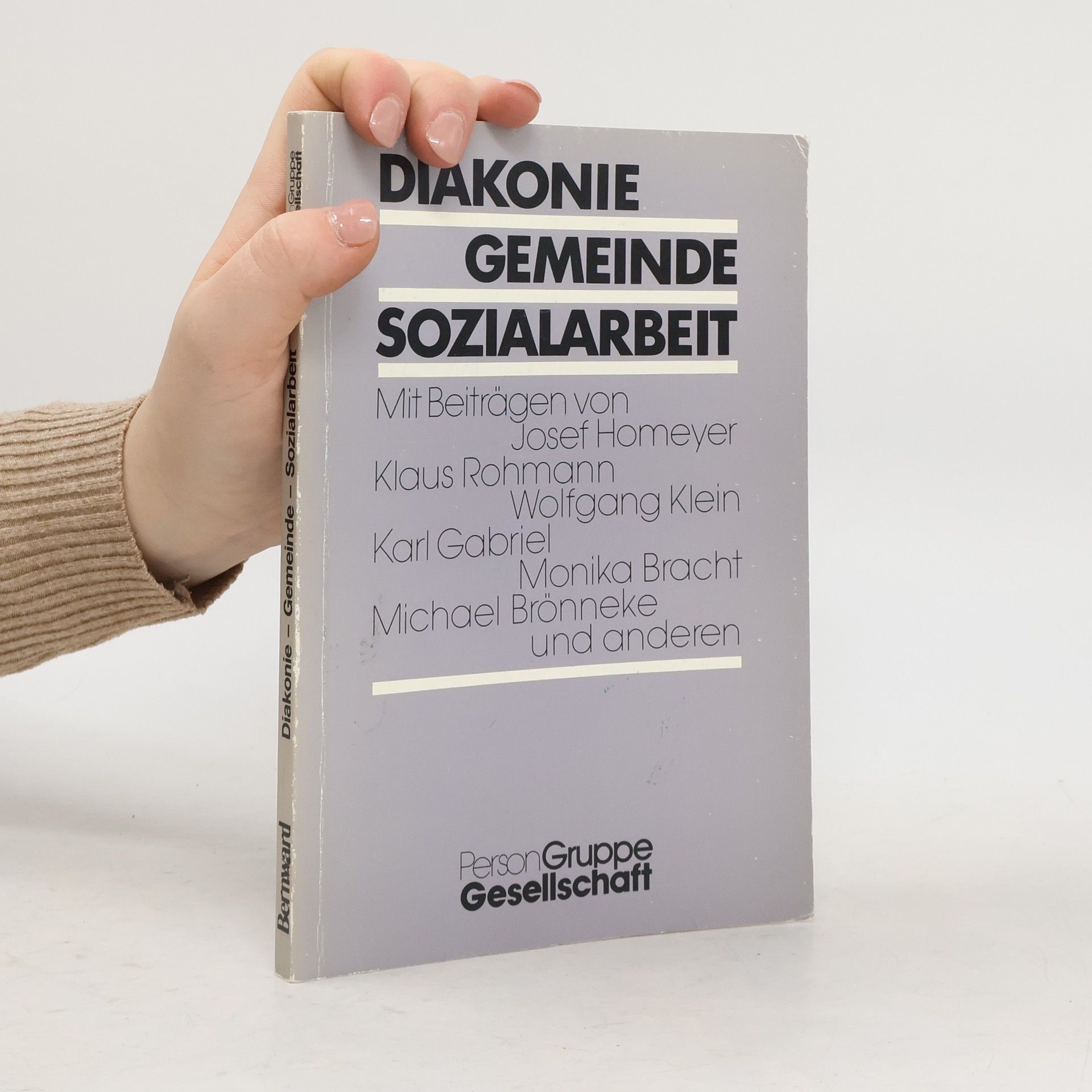 Diakonie, Gemeinde, Sozialarbeit