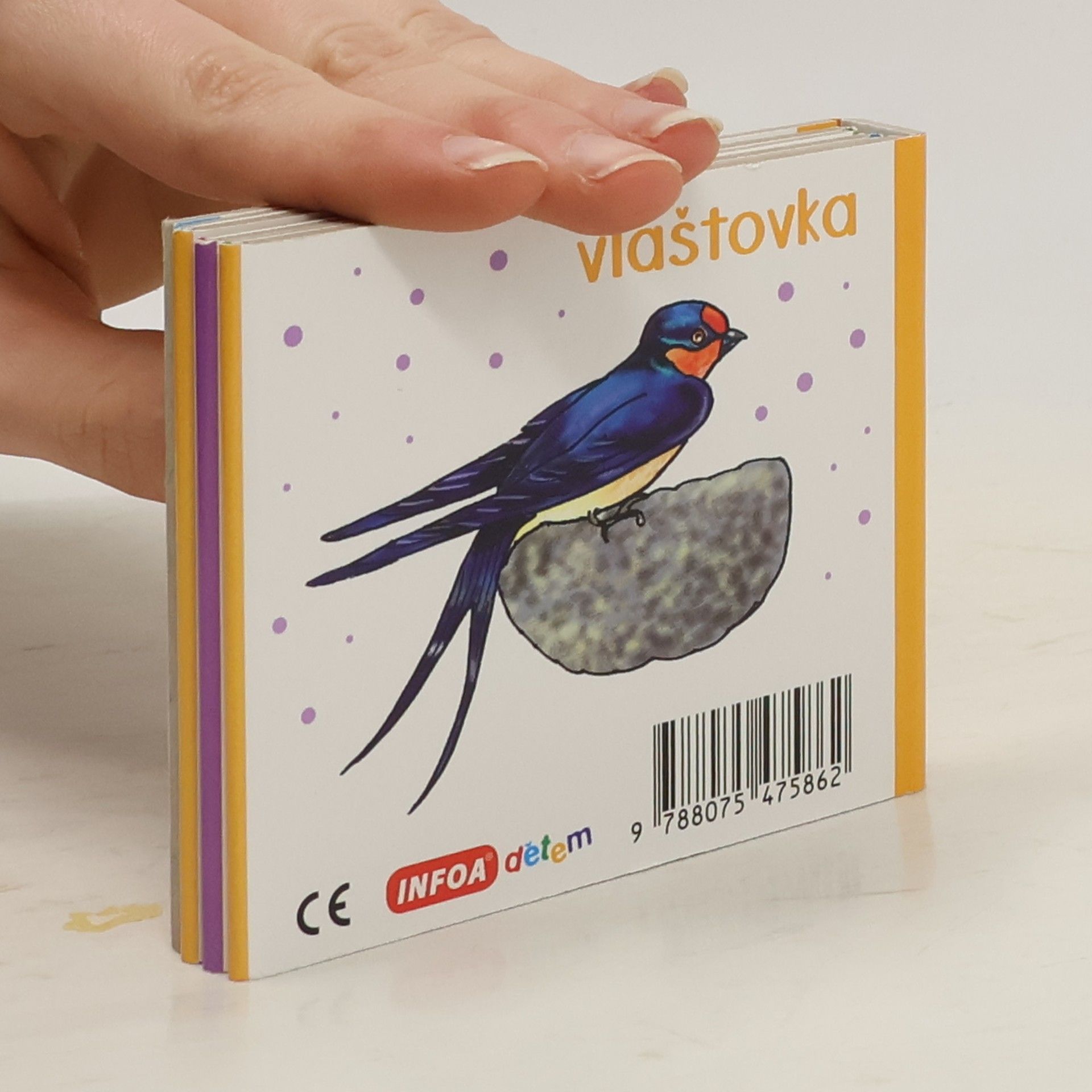 Kolektiv autorů Naši ptáci - Harmonikové leporelo
