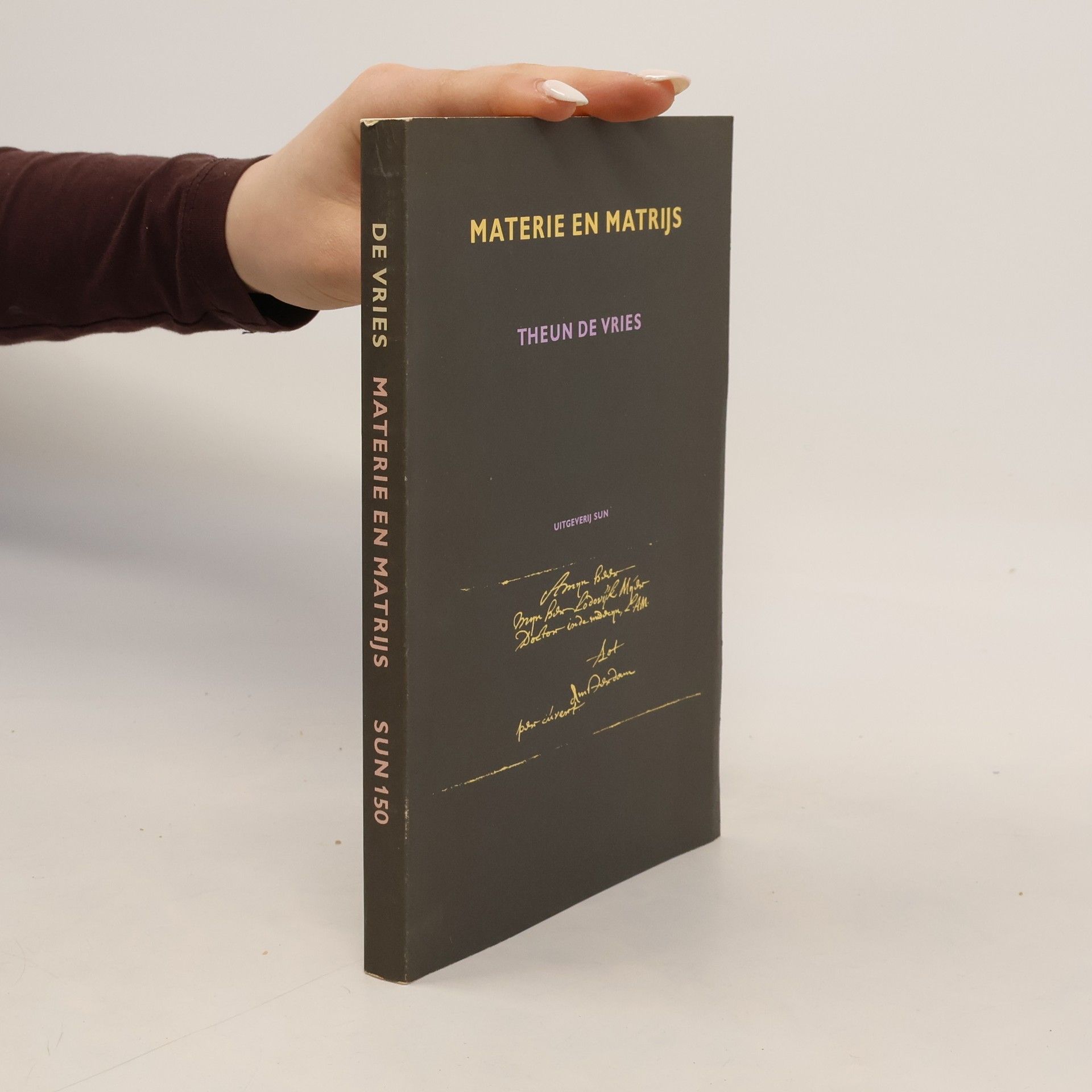 Theun de Vries Materie en matrijs