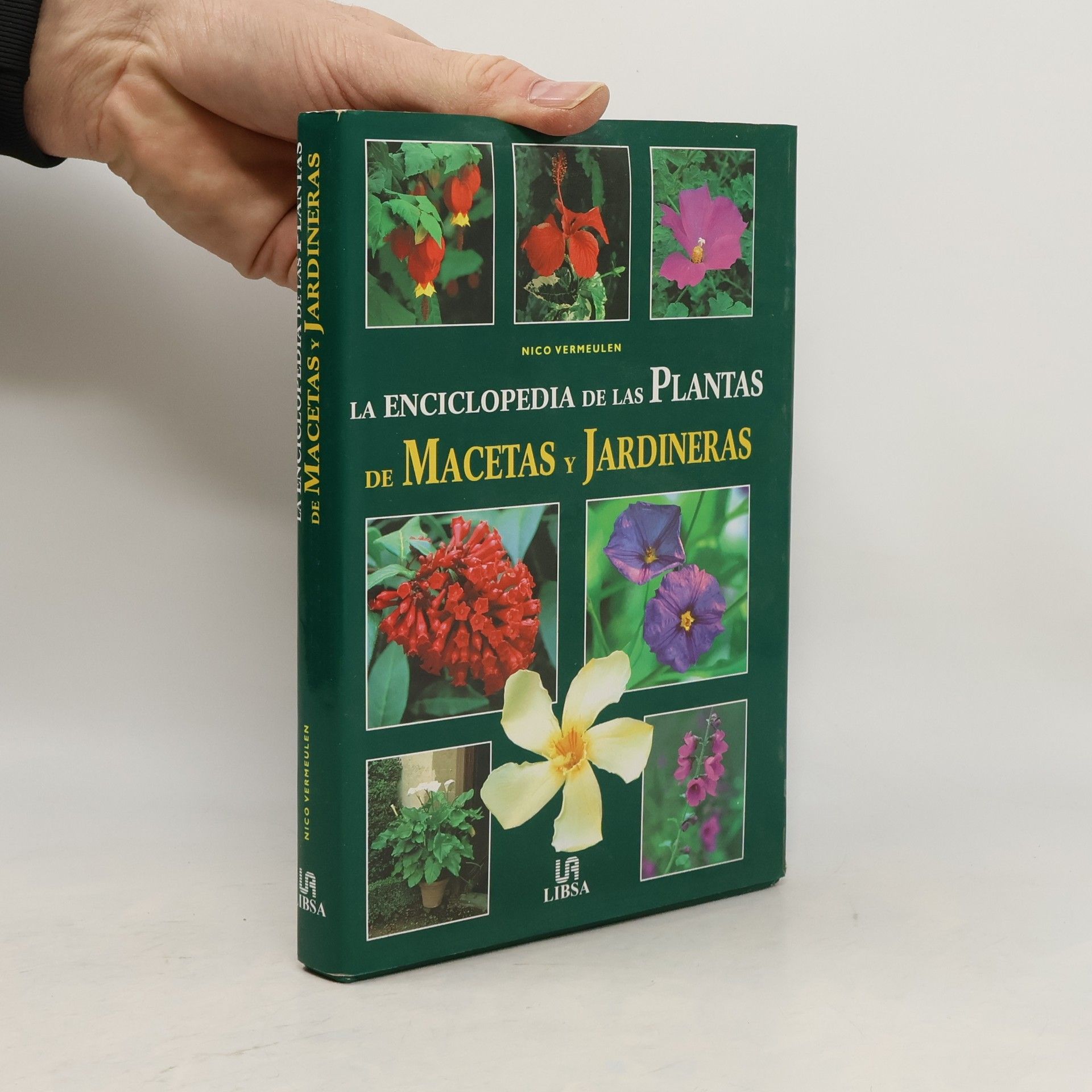 La enciclopedia de las plantas de macetas y jardineras