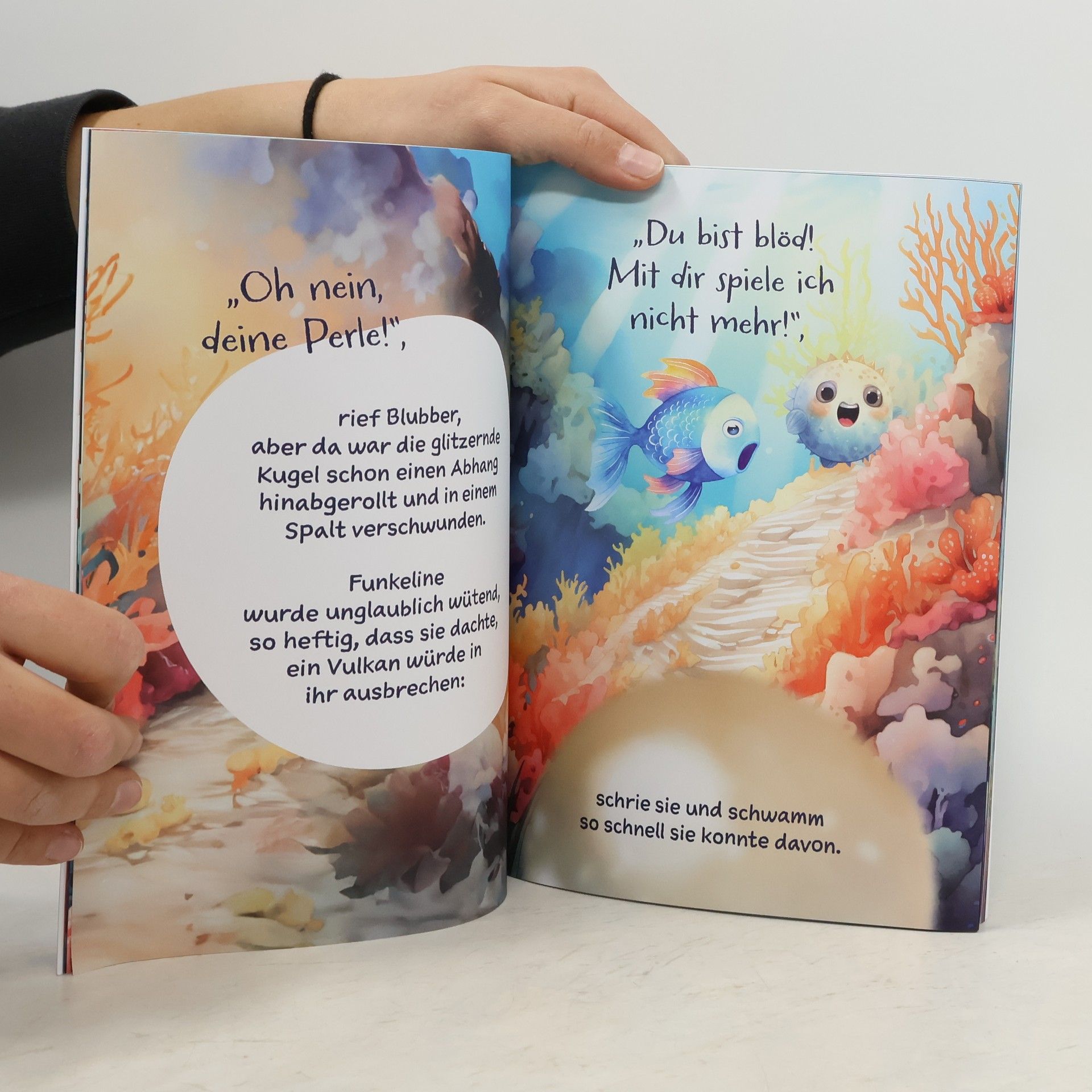 Erich Peter Steiner Wenn die Wutwelle kommt – Kleiner Fisch, große Gefühle: Große Emotionen spüren, annehmen und mit ihnen liebevoll umgehen – Ein stärkendes Kinderbuch mit altersgerechten Übungen