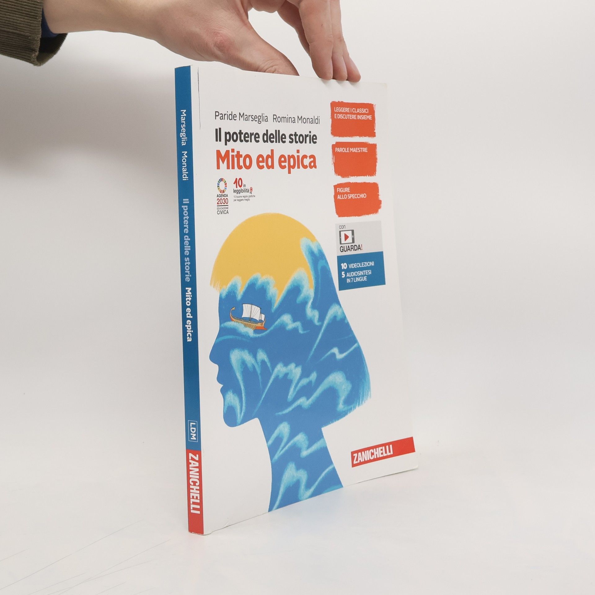 Paride Marseglia Il potere delle storie. Mito ed epica. Per la scuola media. Con e-book. Con espansione online - 10a leggibilità: 12 buone regole grafiche per leggere meglio - Agenda 2030 educazione civica