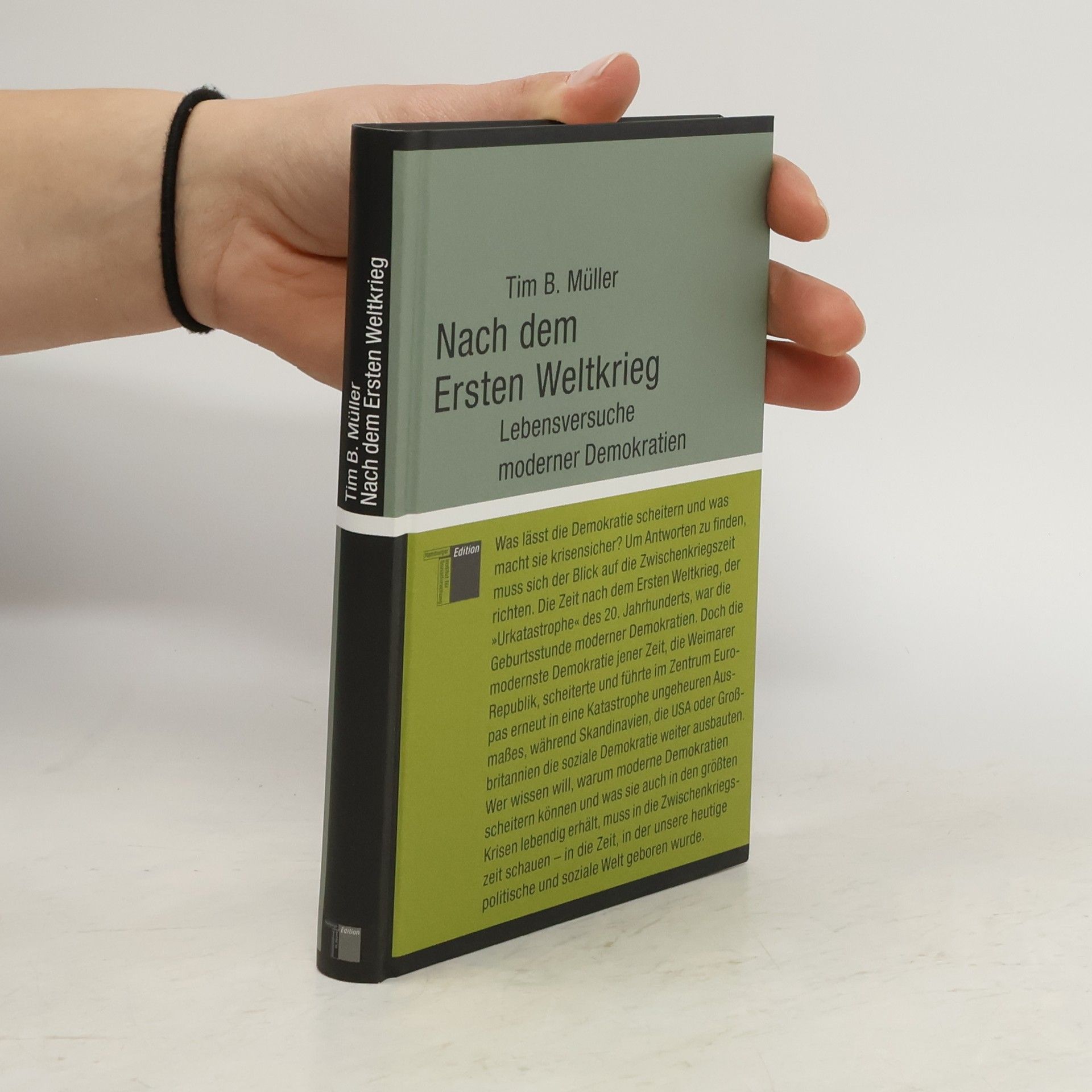 Tim B. Müller Nach dem Ersten Weltkrieg