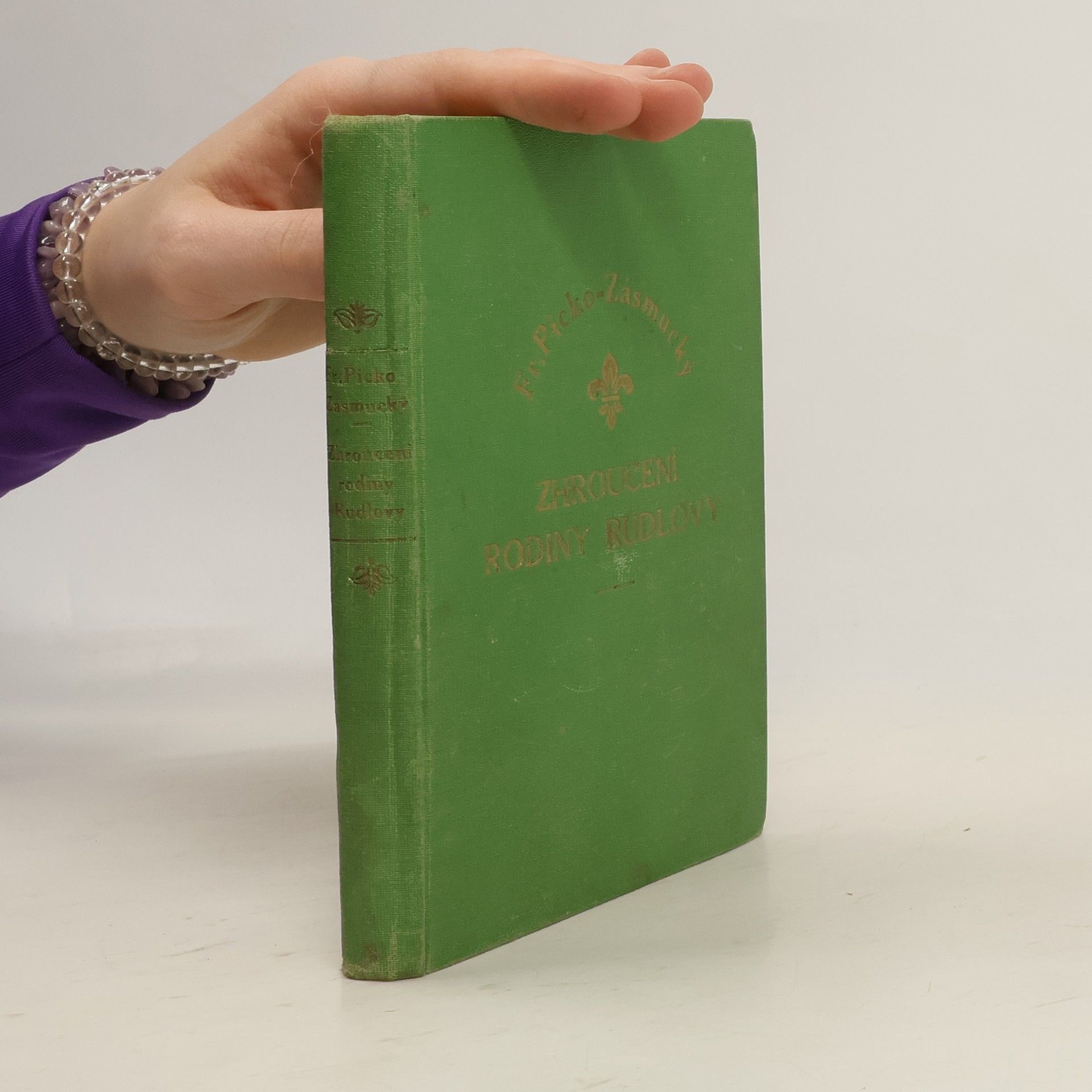 František Picko-Zásmucký Zhroucení rodiny Rudlovy