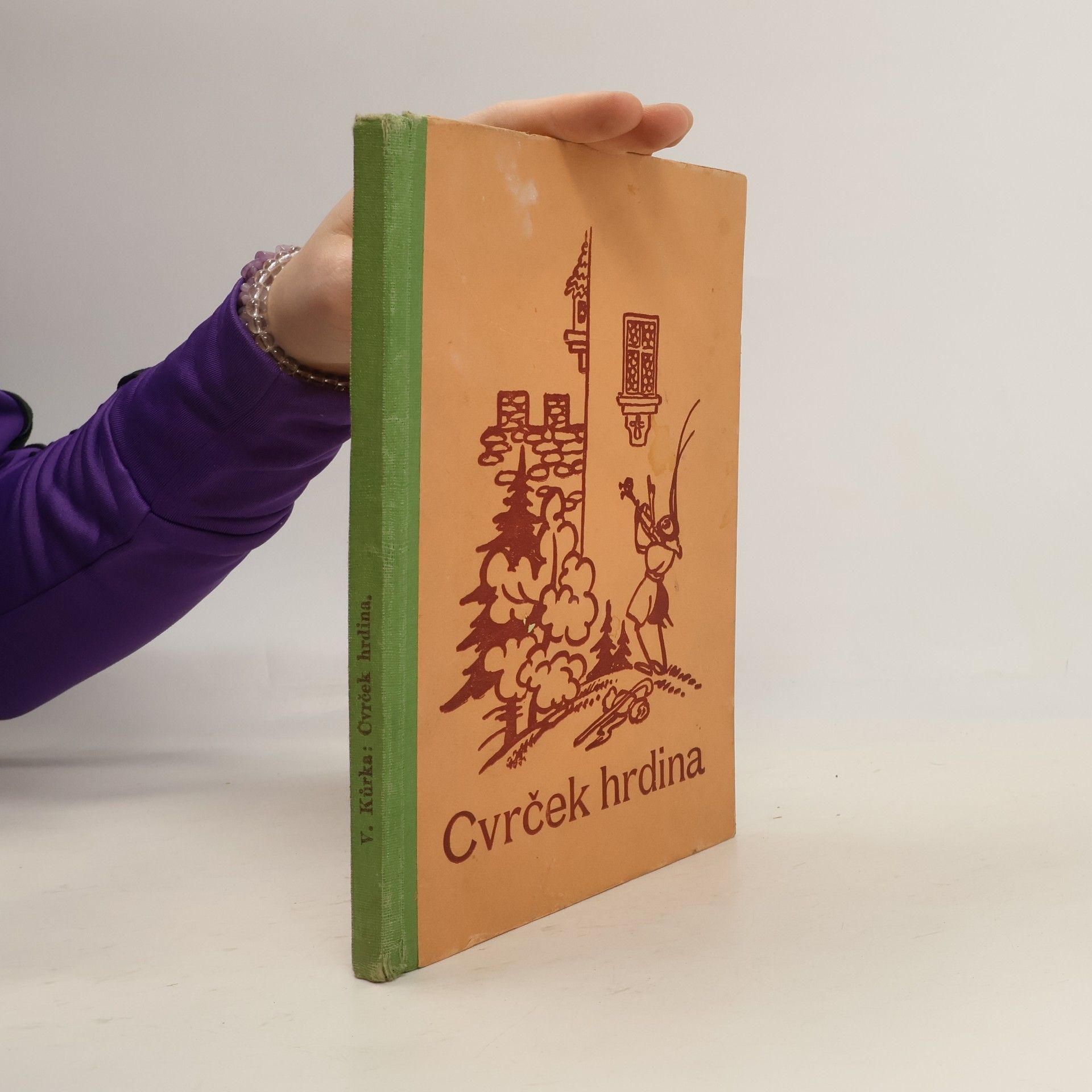 Václav Kůrka Cvrček hrdina