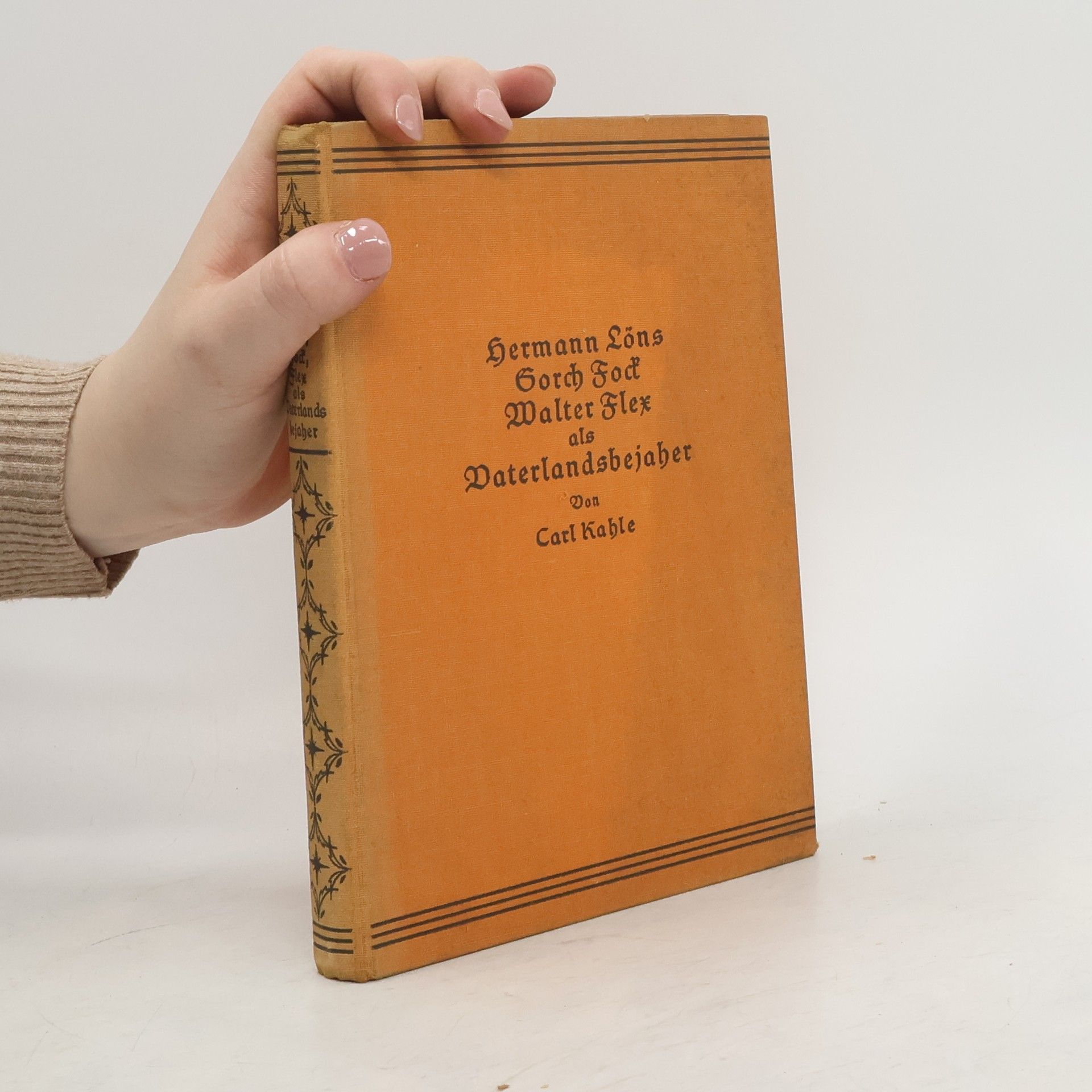 Hermann Löns, Gorch Fock, Walter Flex als Vaterlandsbejaher