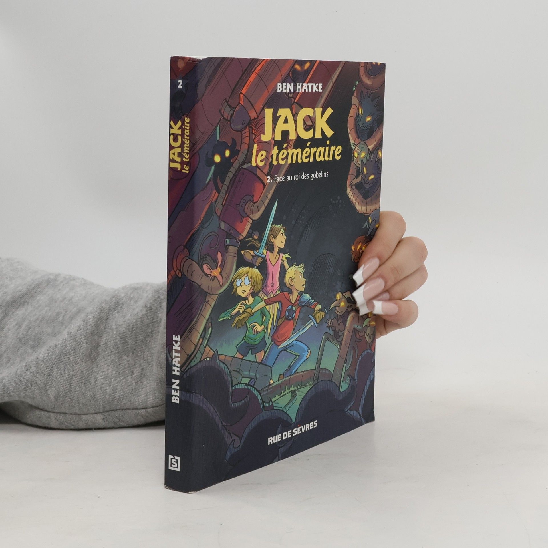 Ben Hatke Jack le téméraire face au roi des gobelins