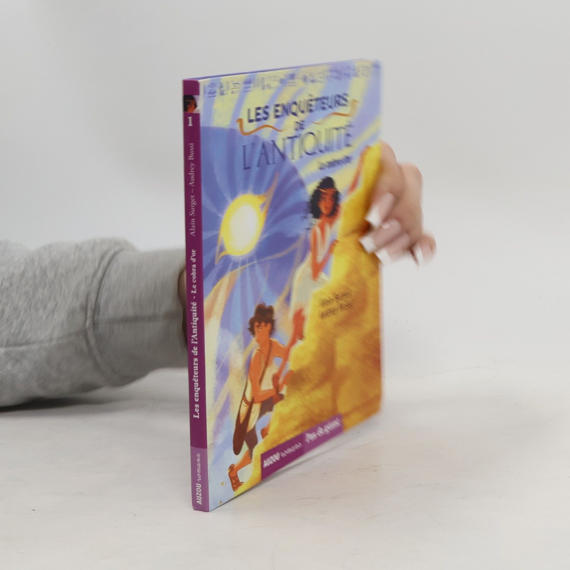 Alain Surget Les enquêteurs de l'Antiquité - 1: Le cobra d'or