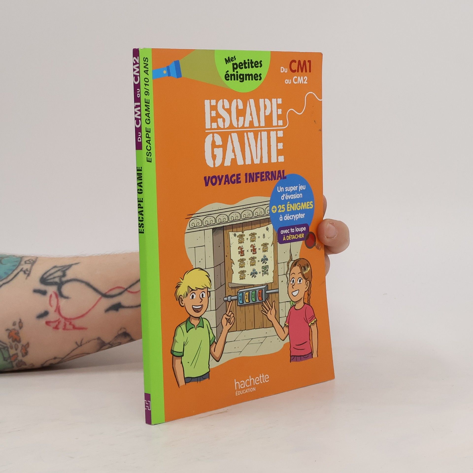 Charlotte Leroy-Jouenne Escape game voyage infernal du CM1 au CM2 - 9/10 ans