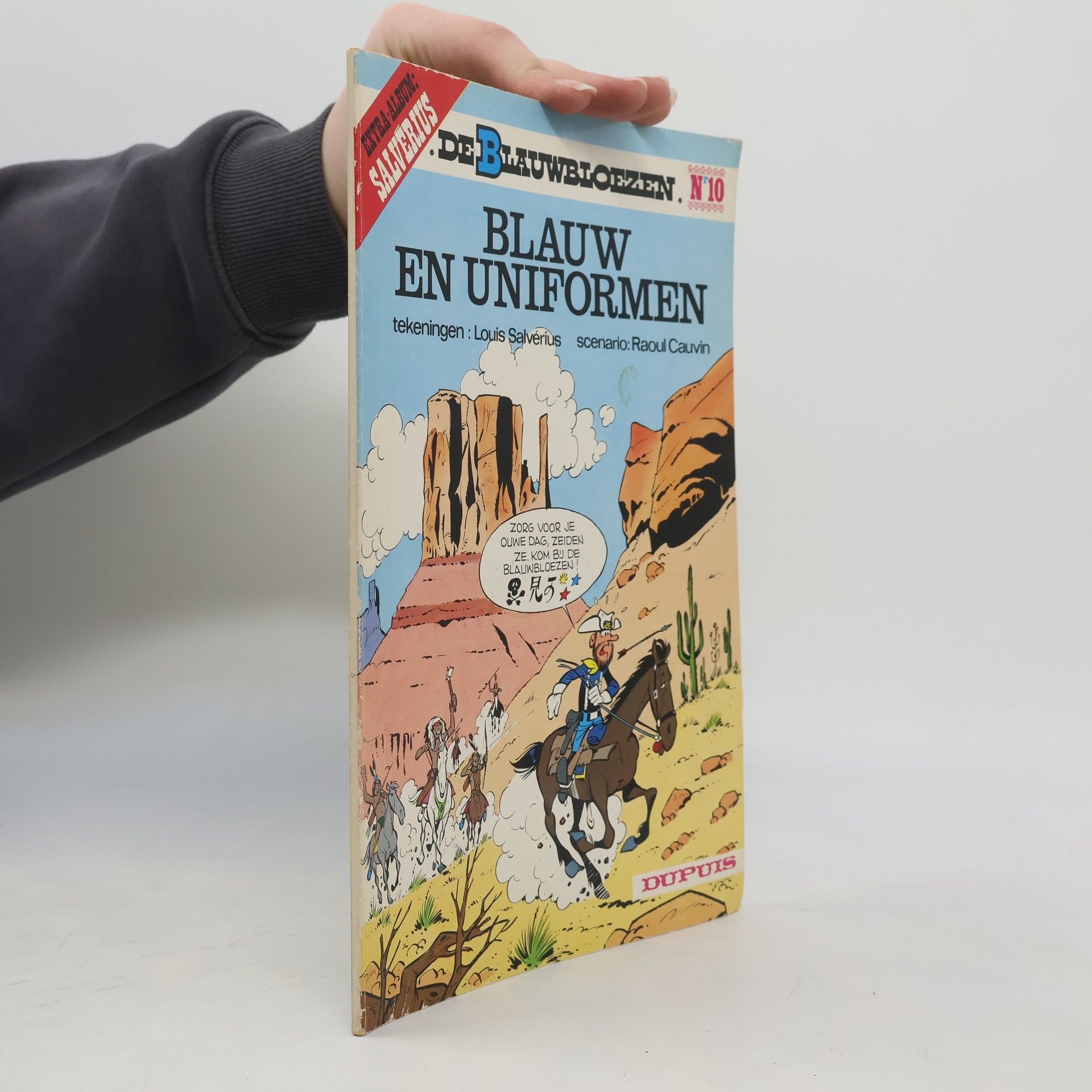 Raoul Cauvin Blauw en uniformen