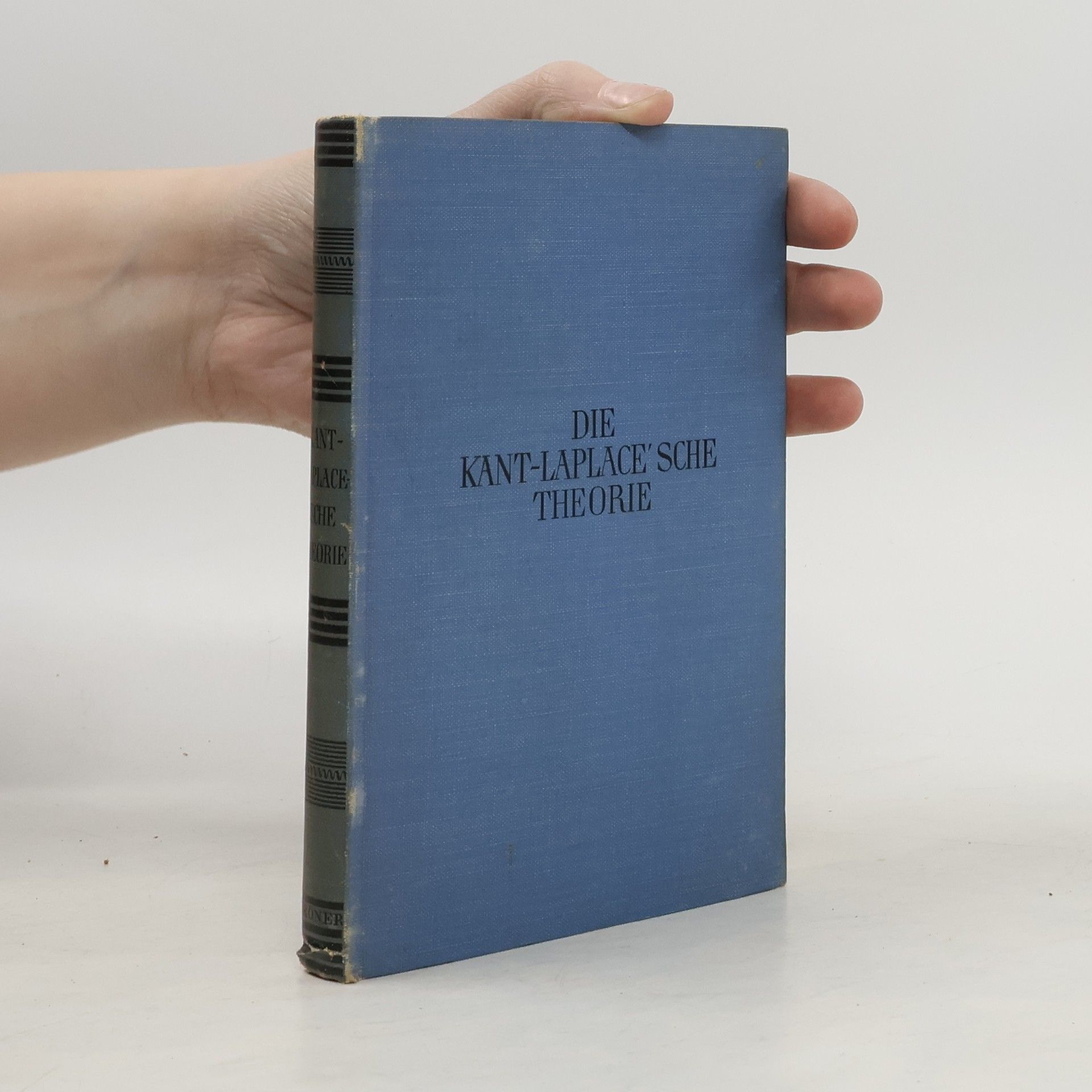 Immanuel Kant Die Kant-Laplace'sche Theorie