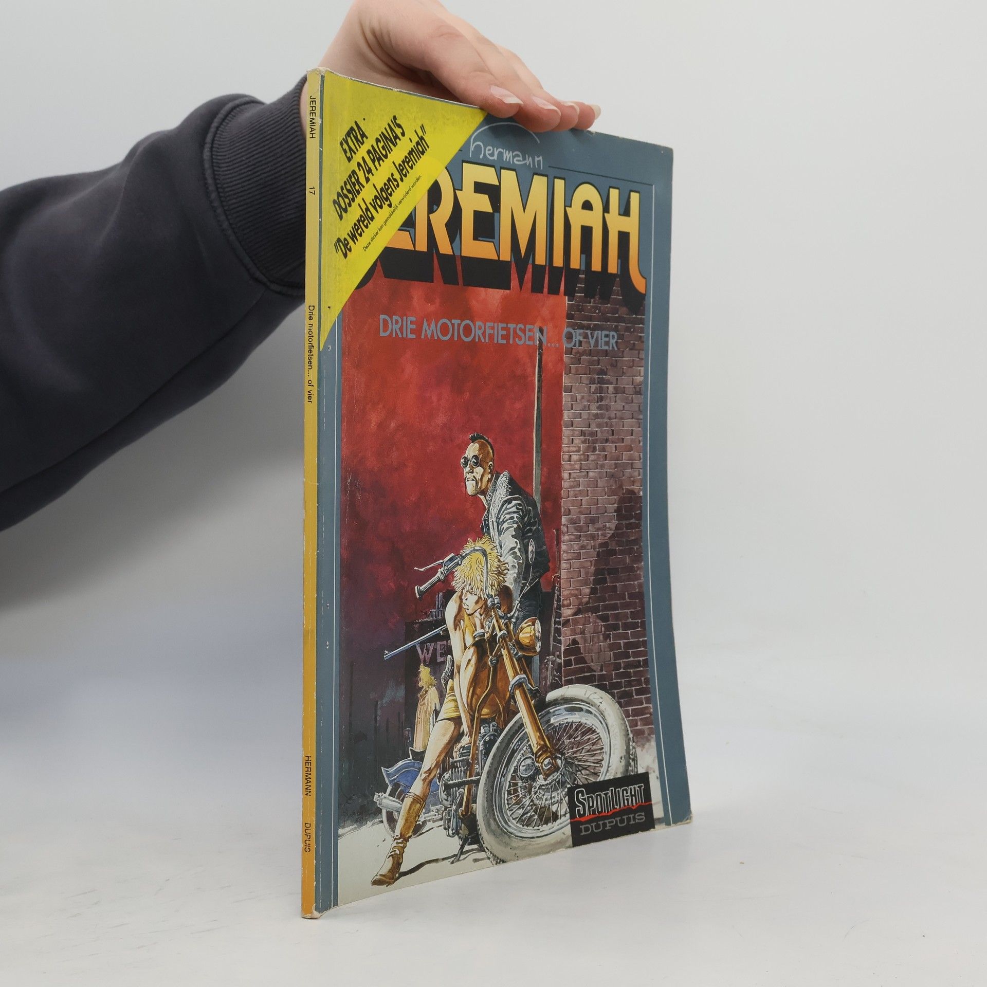 Hermann Huppen Jeremiah - 17: Drie motorfietsen... of vier