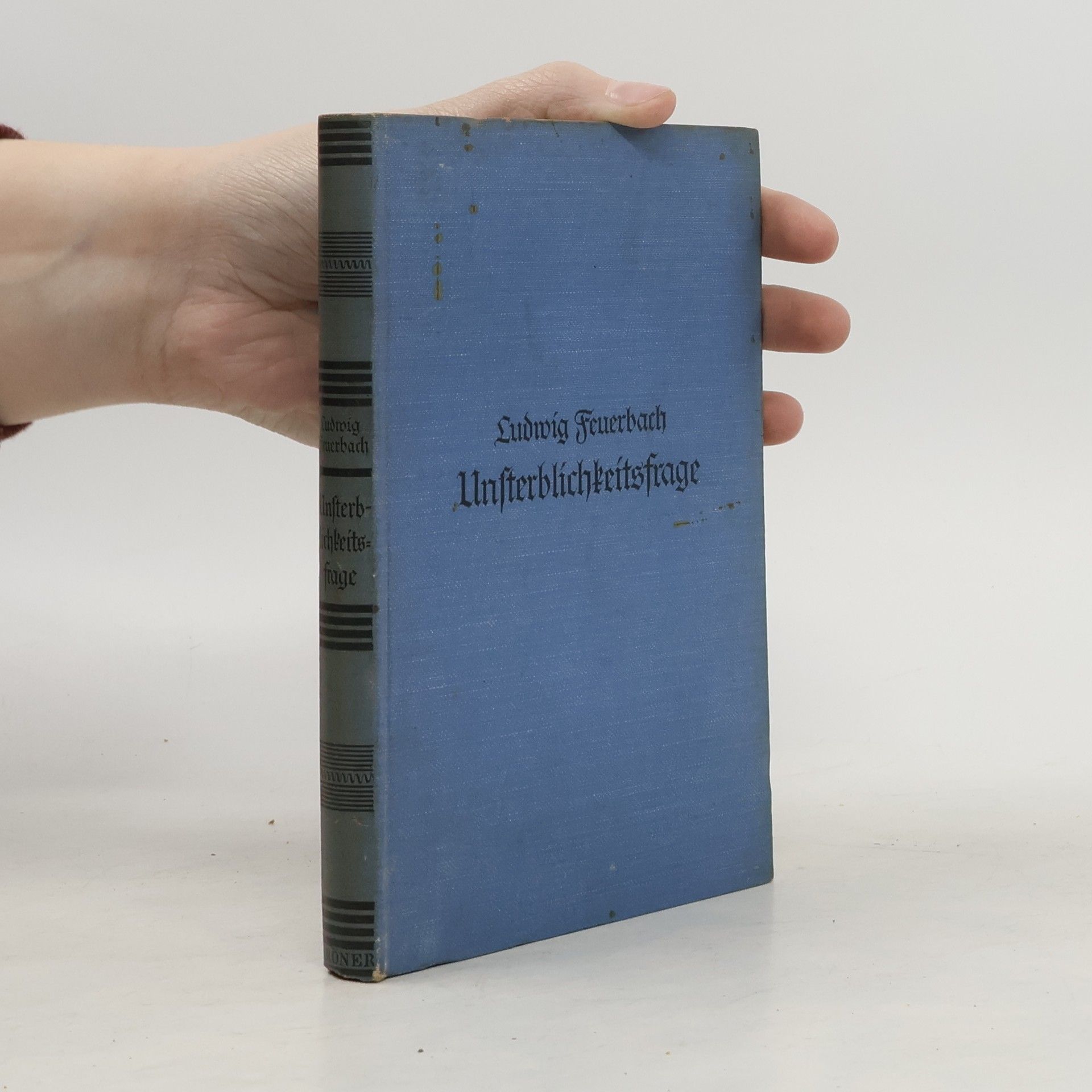 Ludwig Feuerbach Unsterblichkeitsfrage