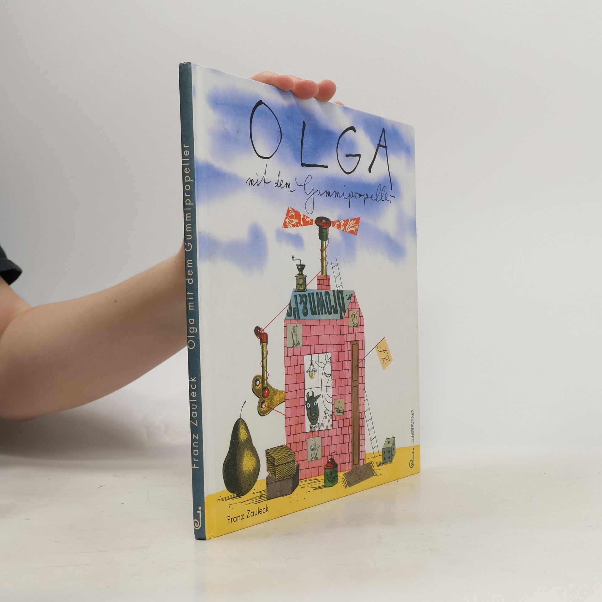 Franz Zauleck Olga mit dem Gummipropeller