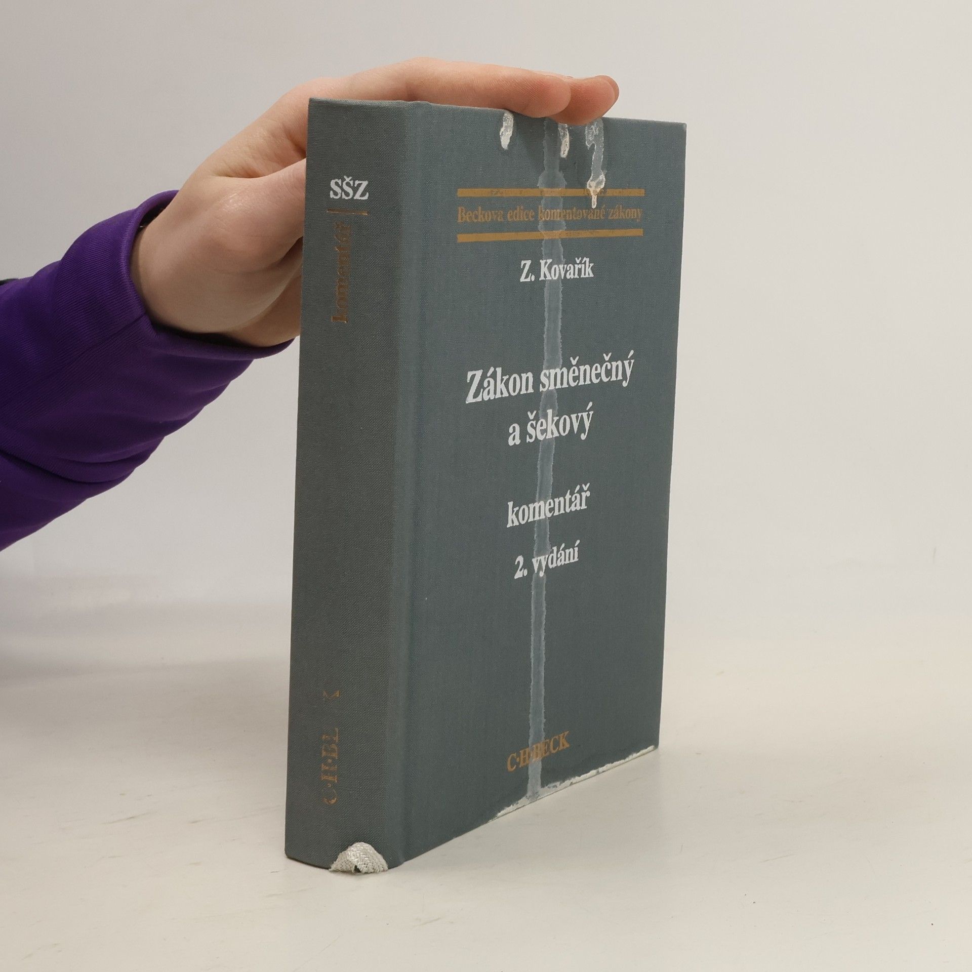 Zdeněk Kovařík Zákon směnečný a šekový : komentář : 2. vydání