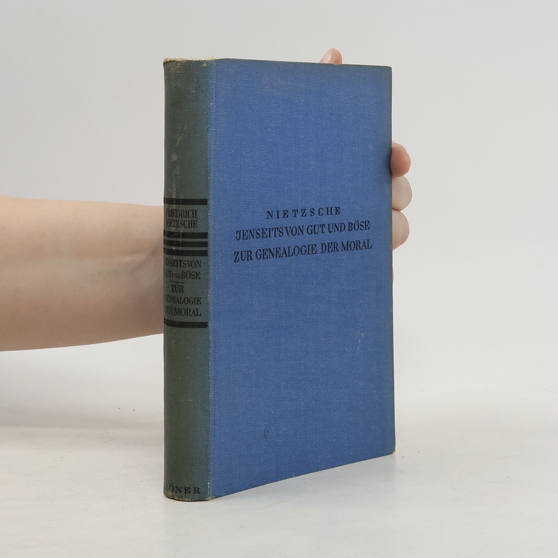 Friedrich Nietzsche Jenseits von Gut und Böse zur Genealogie der Moral