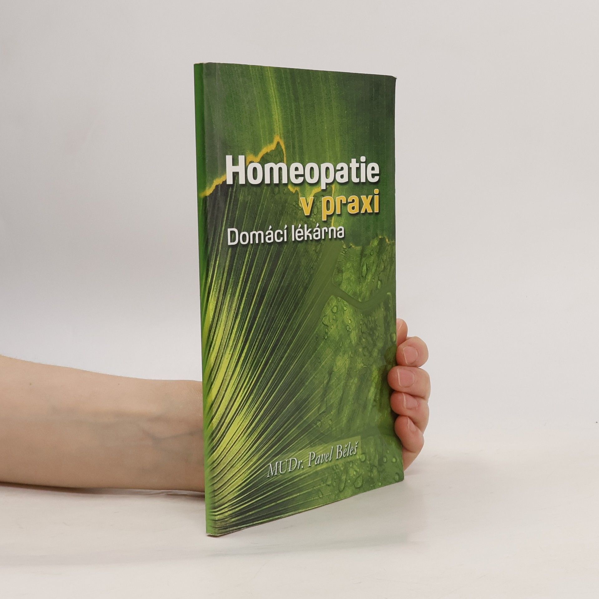 Pavel Běleš Homeopatie v praxi. Domácí lékárna