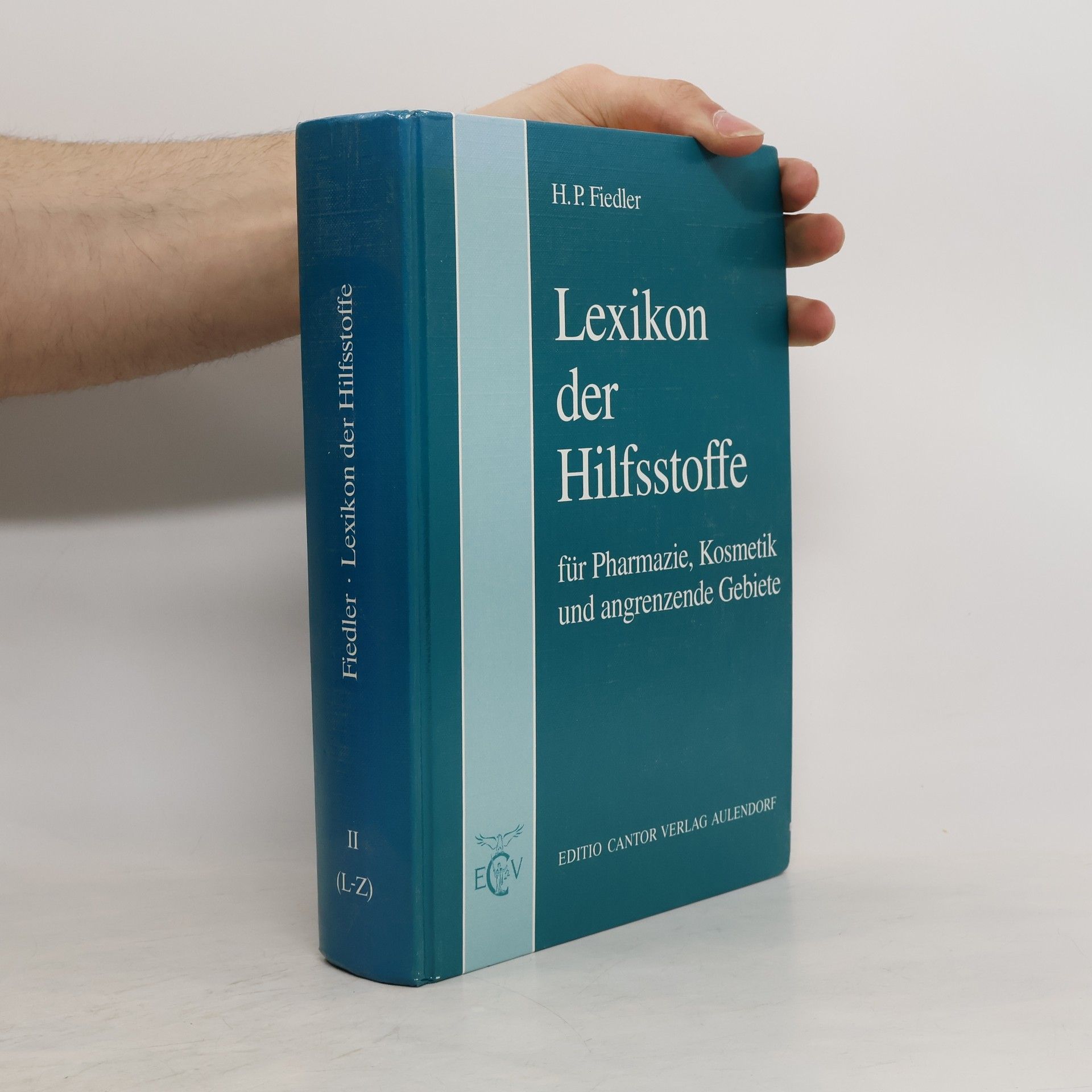 Herbert P. Fiedler Lexikon der Hilfsstoffe für Pharmazie, Kosmetik und angrenzende Gebiete