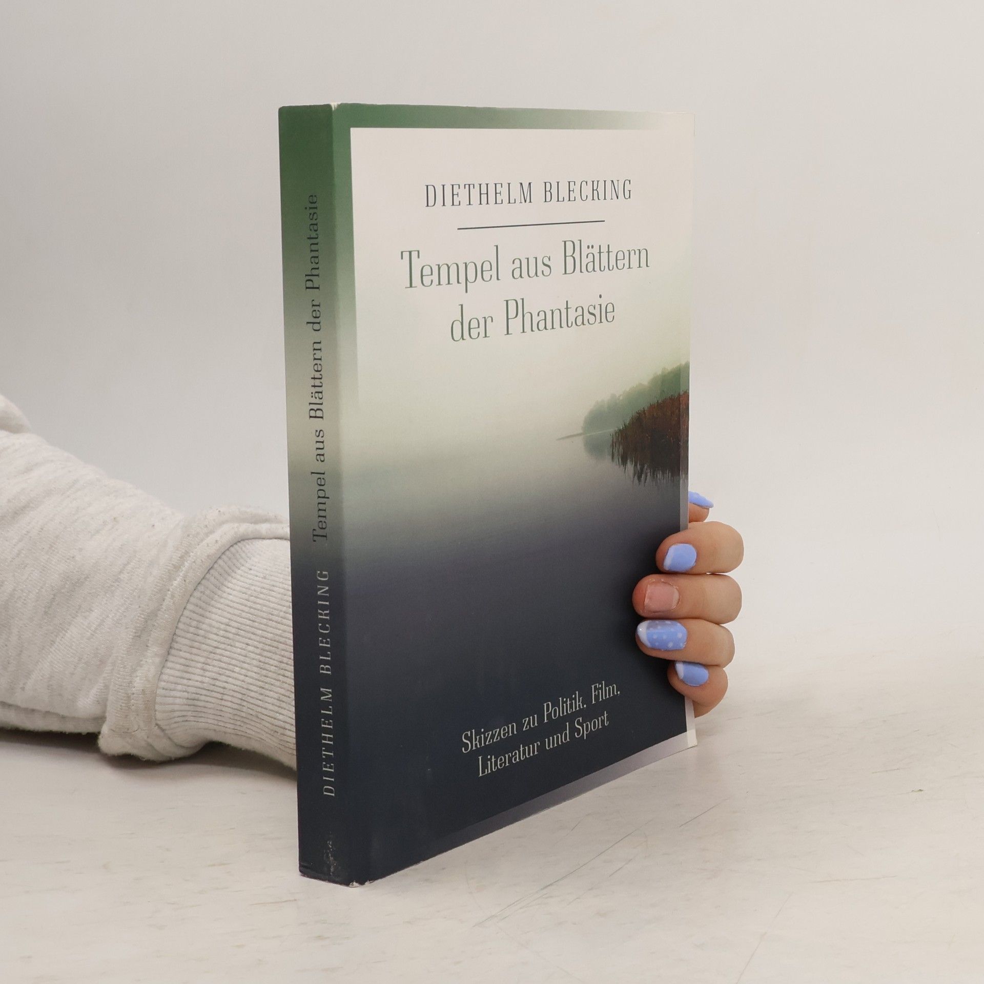 Diethelm Blecking Tempel aus Blättern der Phantasie